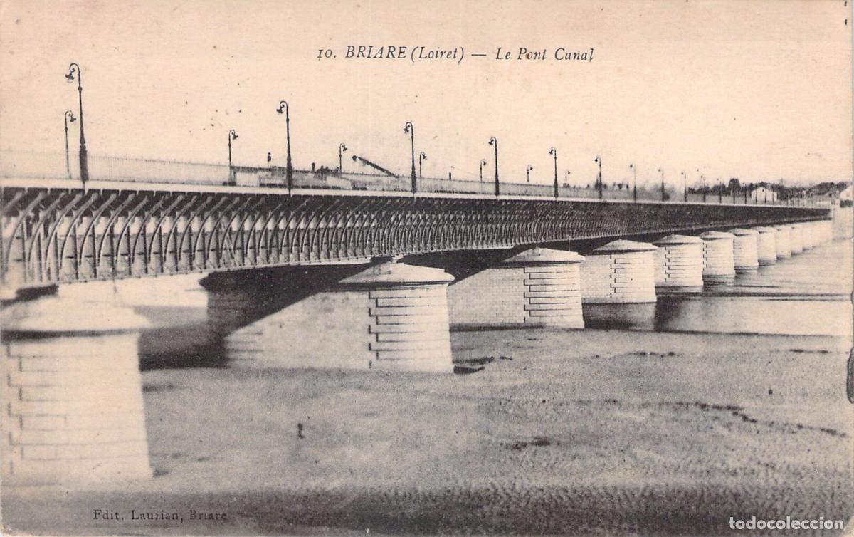 Postales: Postal de Briare Francia Pont-canal de Briare