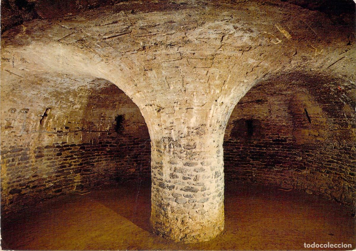 Postales: Postal de la cripta de la Abad&iacute;a de Saint-Michel-de-Cuxa