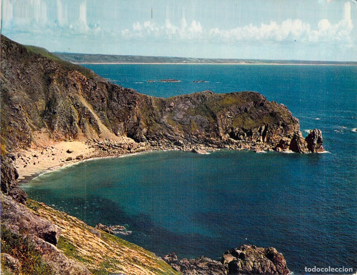 Postales: Postal de los acantilados del Nez de Jobourg en La Hague, Francia