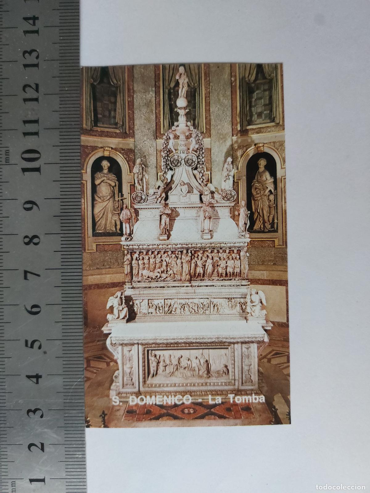 Postales: Estampa de la Tumba de Santo Domingo en Bolonia, Italia