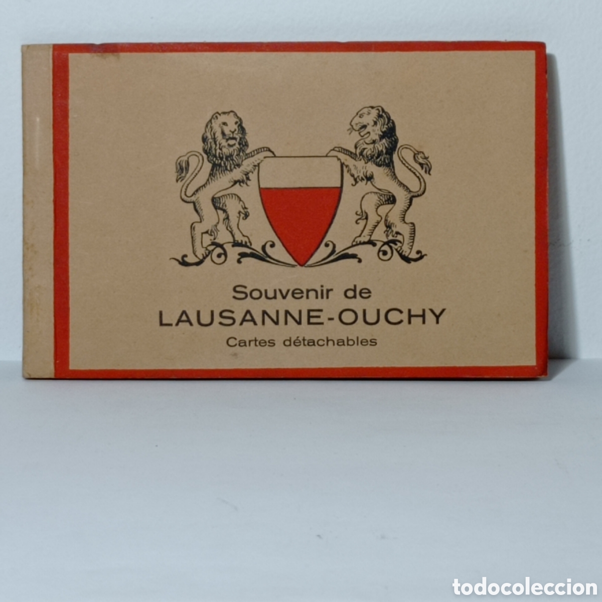Postales: LAUSANNE - OUCHY (SUIZA) 10 CARTES D&Eacute;TACHABLES