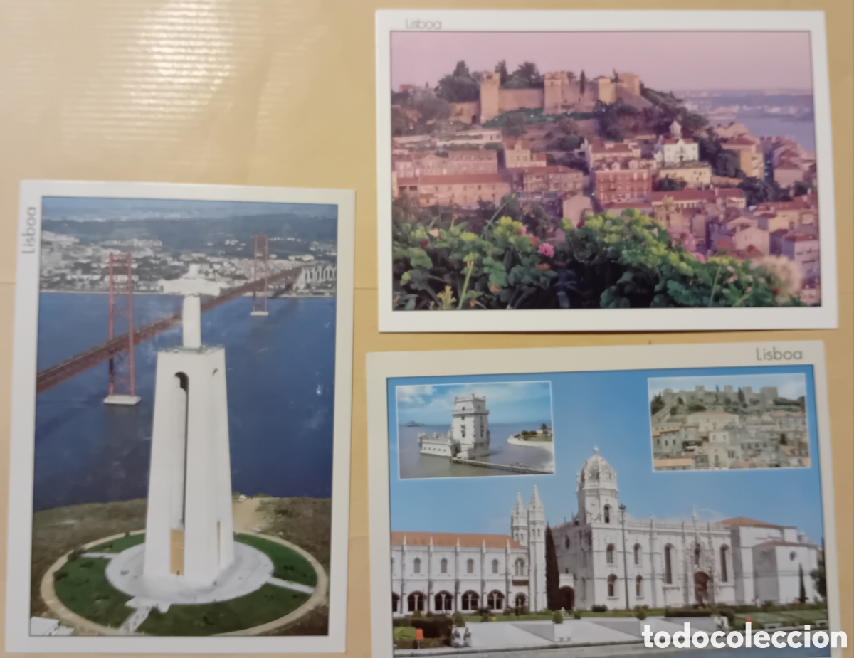 Postales: 9 Postales de Leira, Lisboa, Sintra, y Nazar&eacute;
