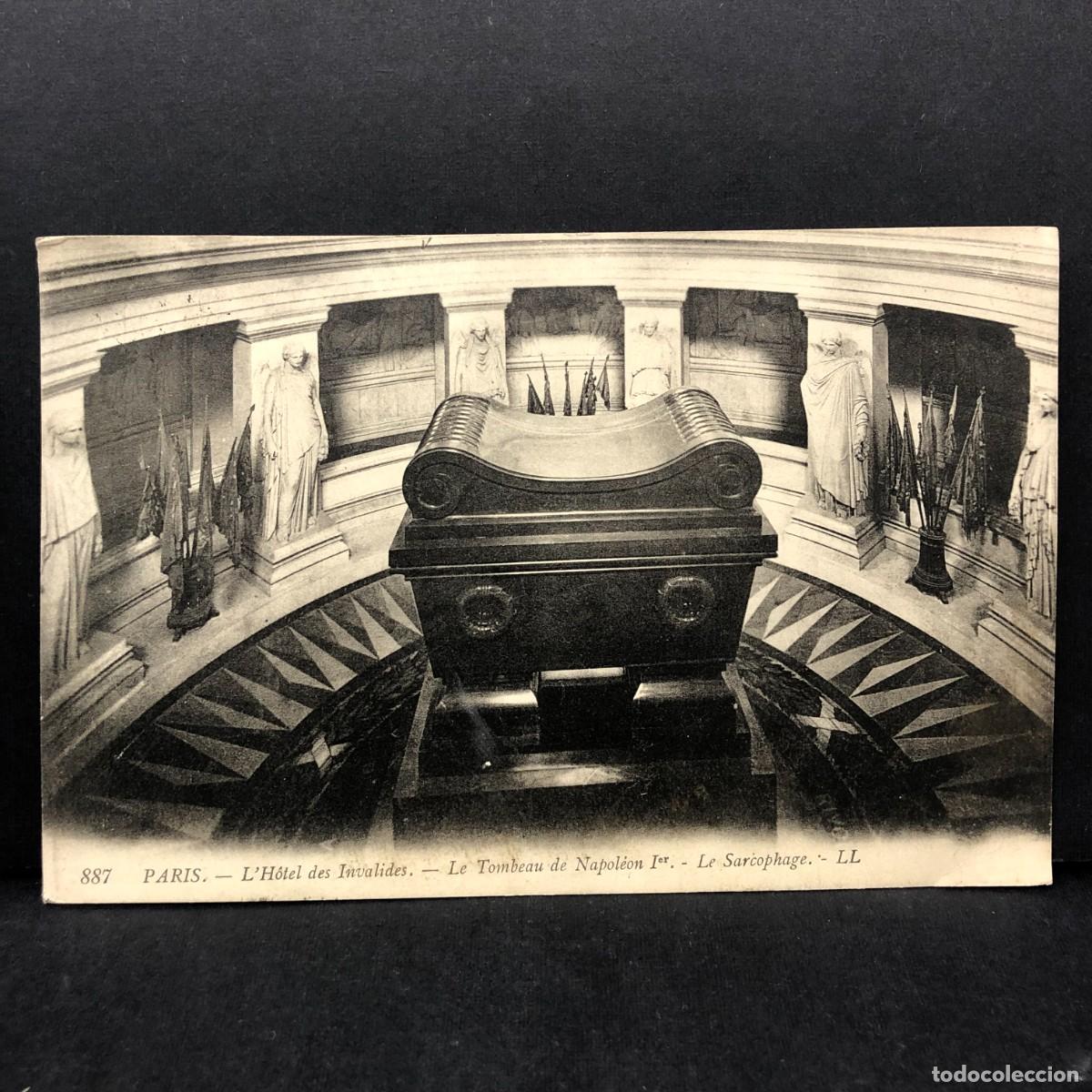 Postales: PARIS - L'HOTEL DES INVALIDES - LE TOMBEAU DE NAPOLE&Oacute;N - LE SARCOPHAGE - 887 - POSTAL / 3324