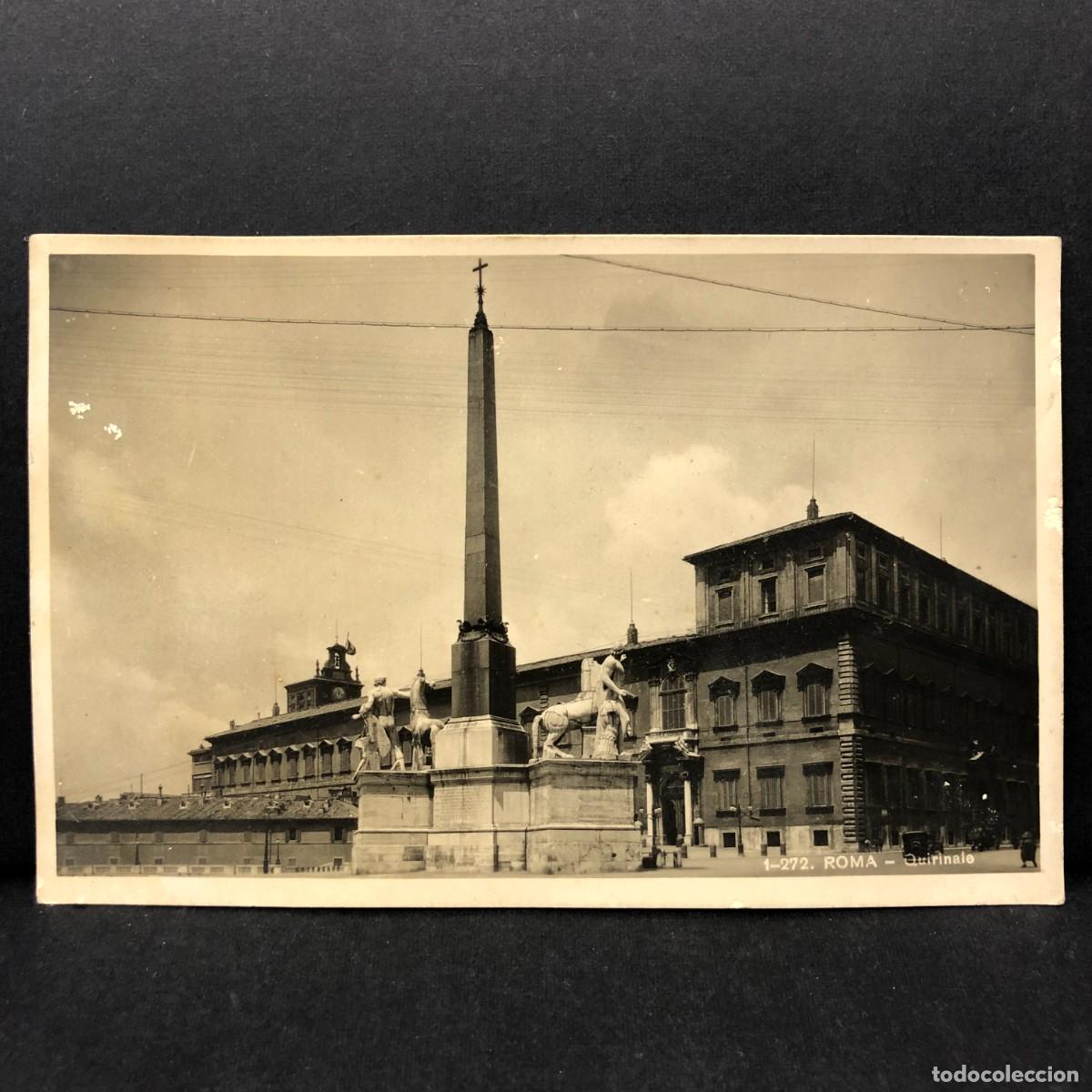 Postales: ROMA - QUIRINALE - 1-272 - POSTAL / 3377
