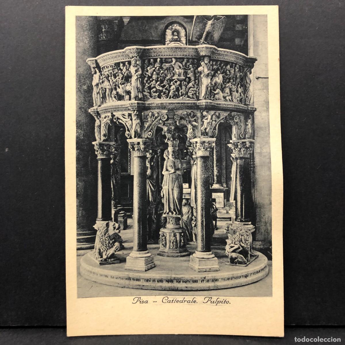 Postales: PISA - CATTEDRALE - G. BARSANTI & FIGLI - GRANDI GALLERIE DI SCULTURE - POSTAL / 3381