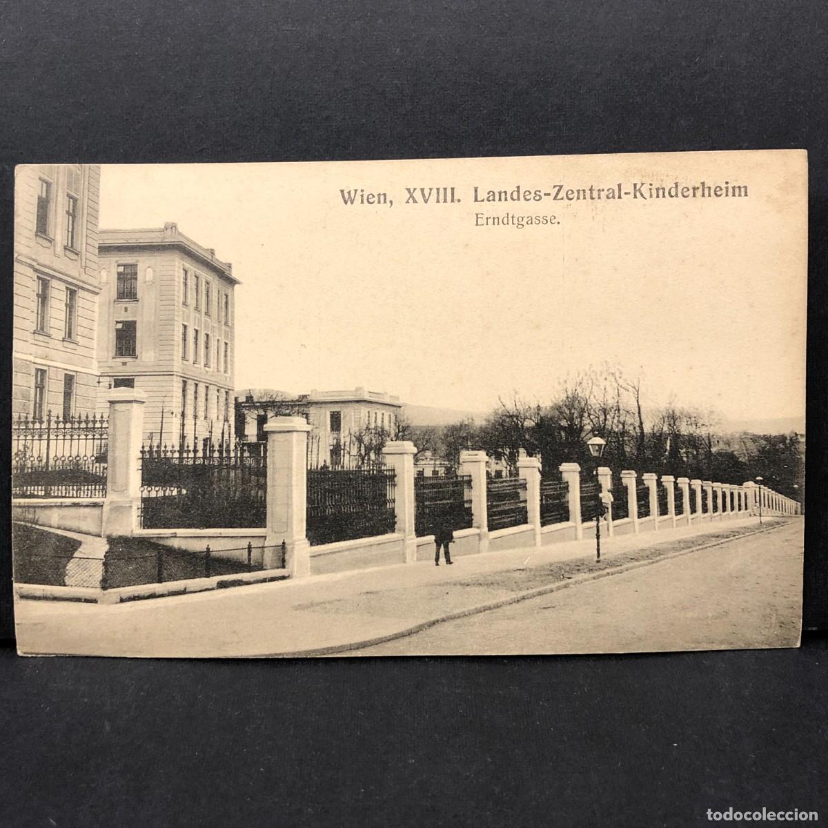 Postales: WIEN XVIII - LANDES-ZENTRAL-KINDERHEIM - ERNDTGASSE - POSTAL / 3390