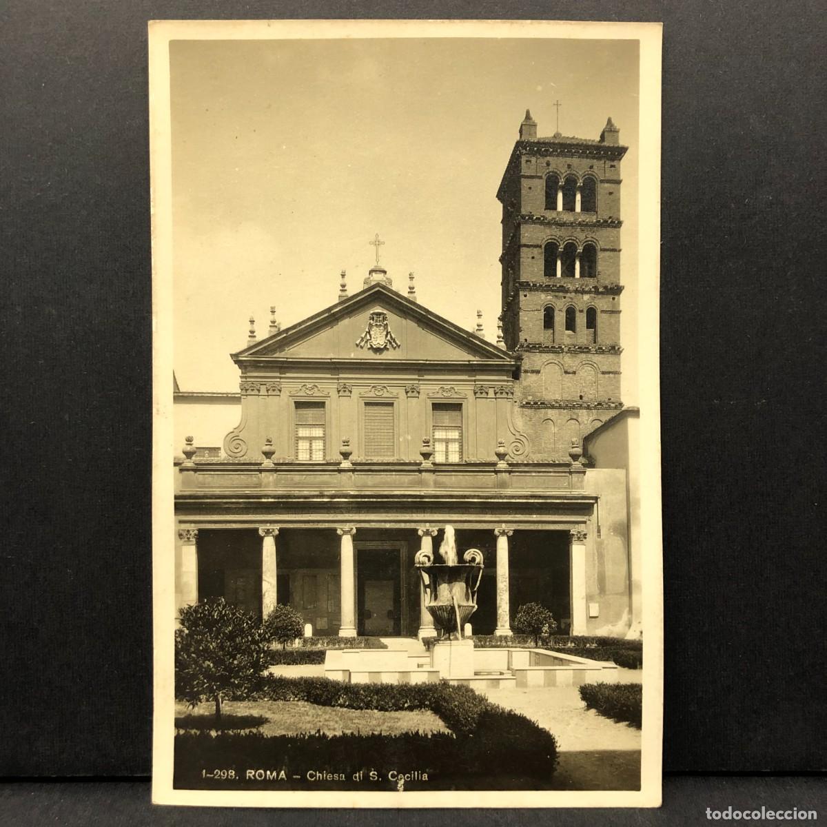 Postales: ROMA - CHIESA DI S. CECILIA - 298 - POSTAL / 3422