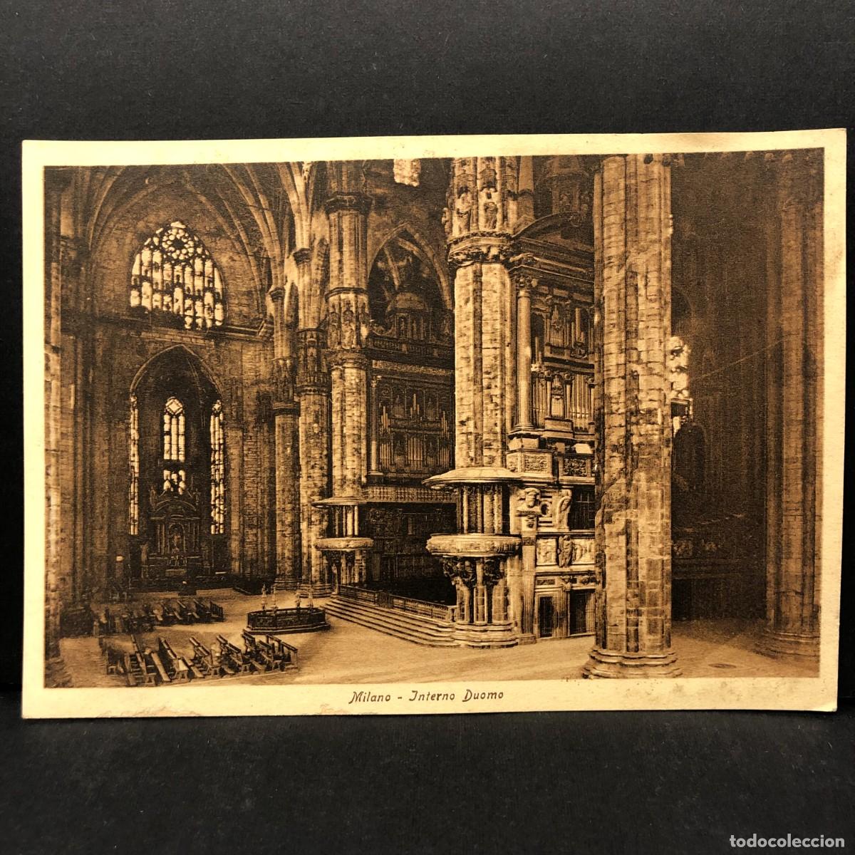 Postales: MILANO - INTERNO DUOMO - POSTAL / 3429