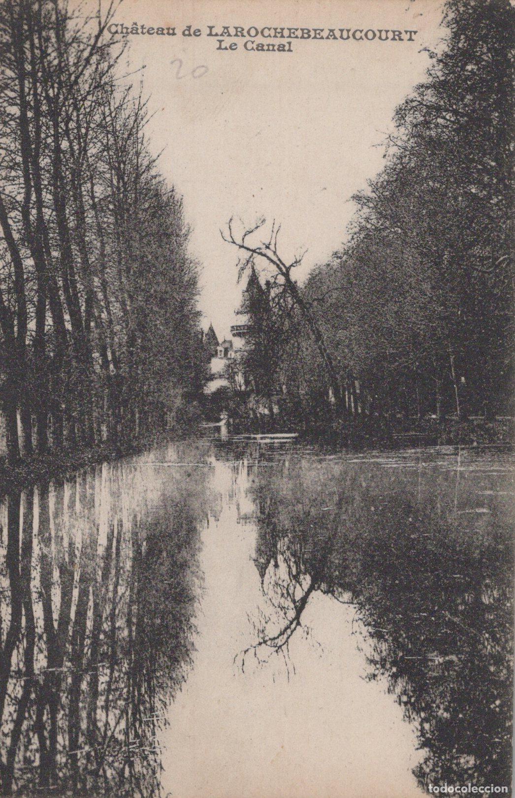 Postkarten: France Larochebeaucourt Ch&acirc;teau Canal Arbor&eacute; Reflets Paysagers *YAC193