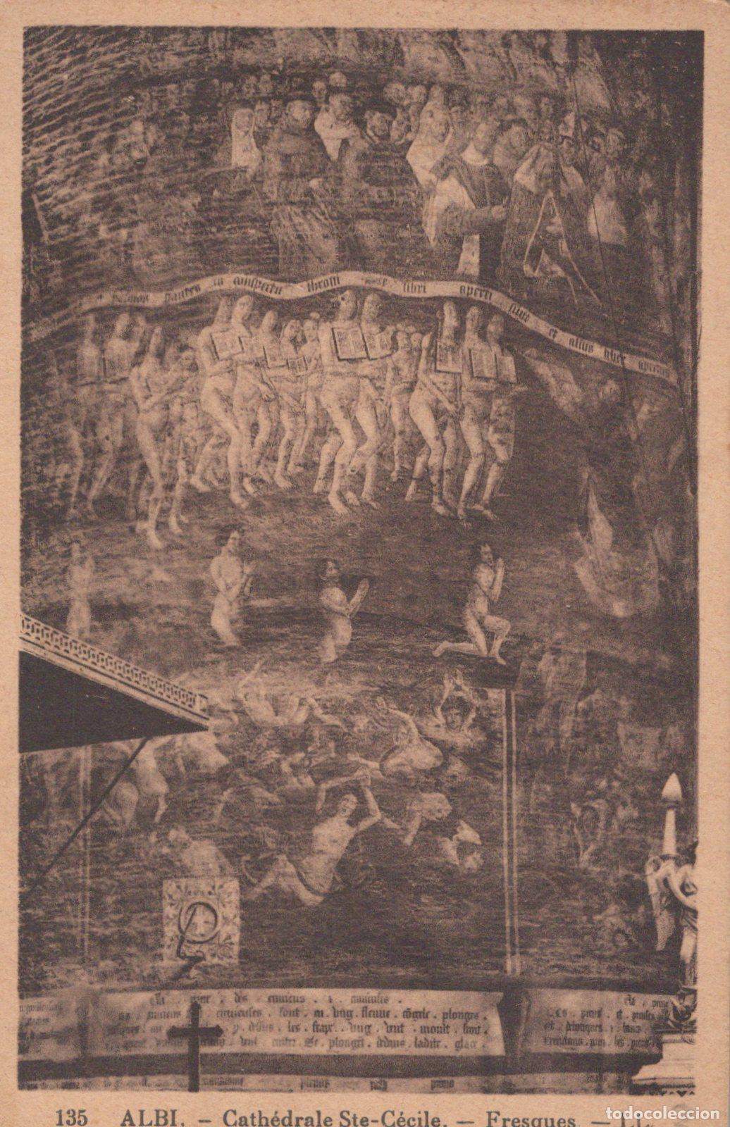 Postkarten: France Albi Fresques Cath&eacute;drale Sainte C&eacute;cile Art Religieux Unposted *YAC185