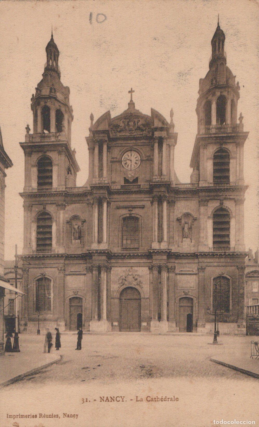 Cartoline: France Nancy Cath&eacute;drale Notre Dame de L Annonciation Baroque Unposted *YAC197
