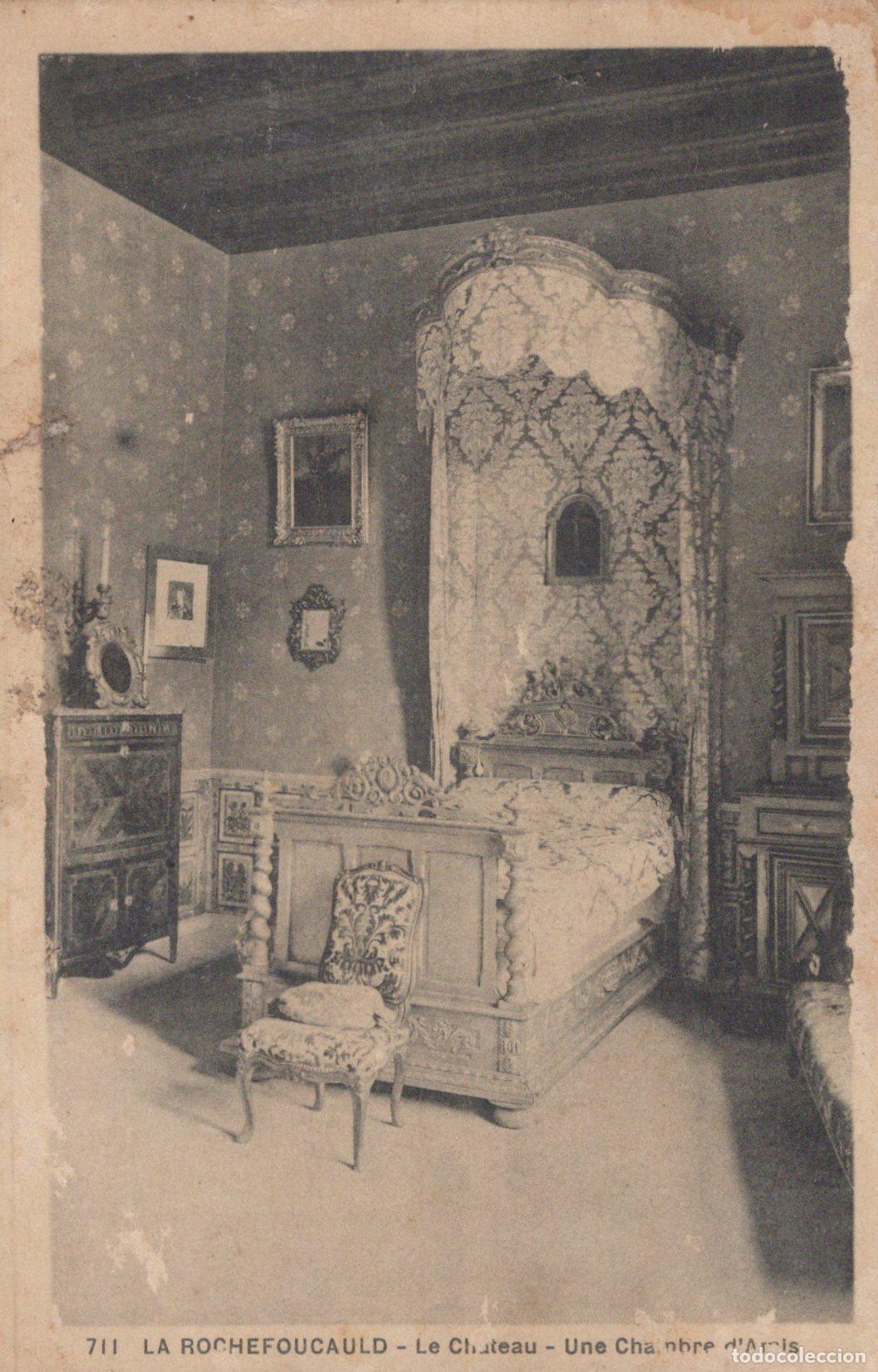 Postales: France La Rochefoucauld Ch&acirc;teau Chambre D Apparat Int&eacute;rieur *YAC181