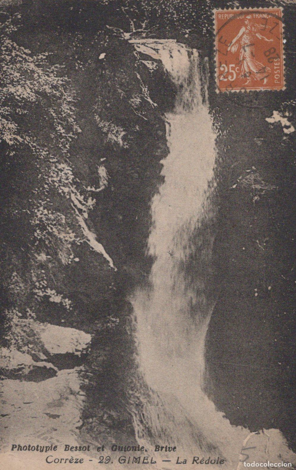 Postales: France Gimel Chute D Eau de la R&eacute;dole Paysage Naturel *YAC143