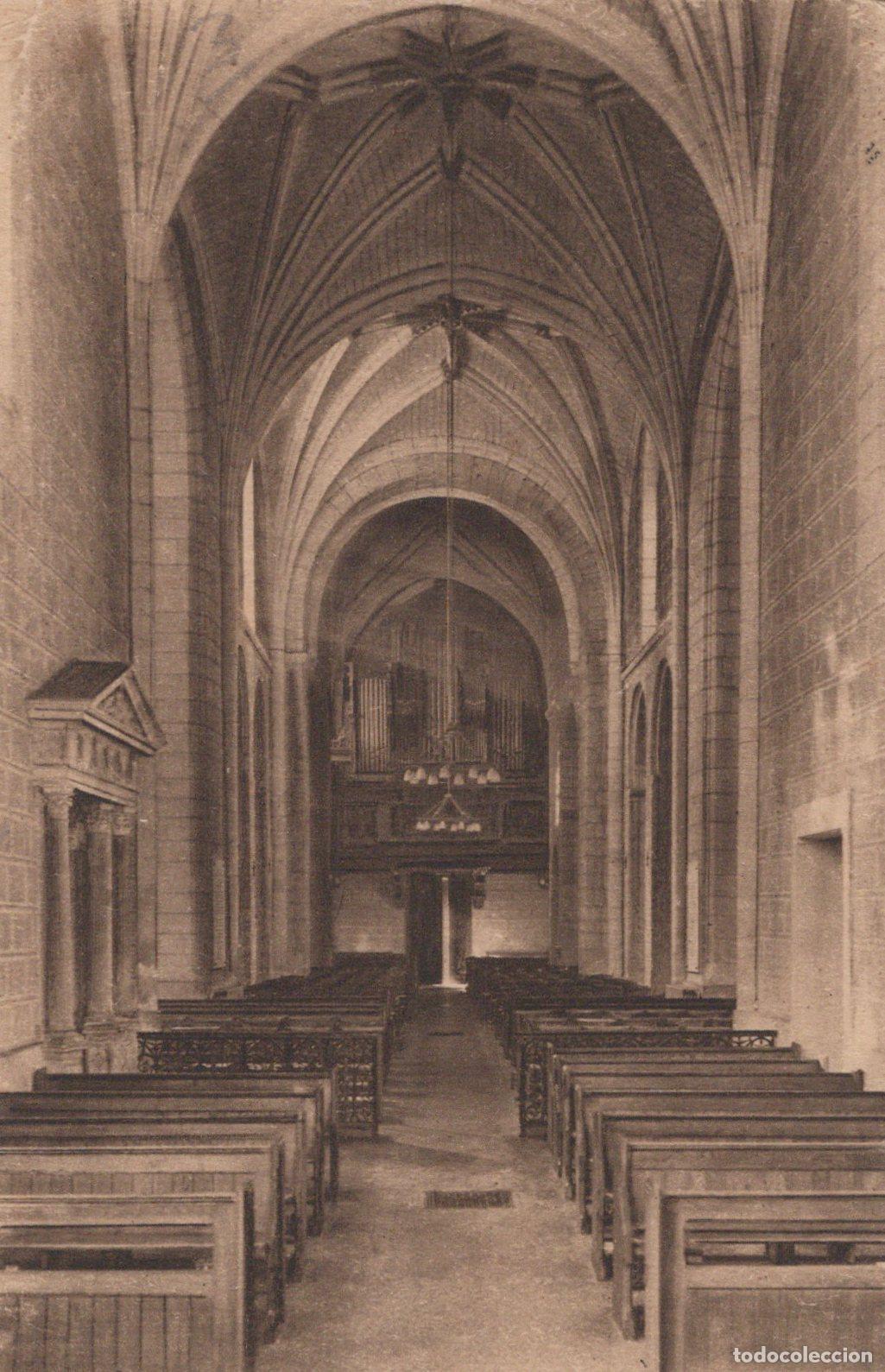 Cartoline: France Solesmes Abbaye Saint Pierre Int&eacute;rieur Nef *YAC125