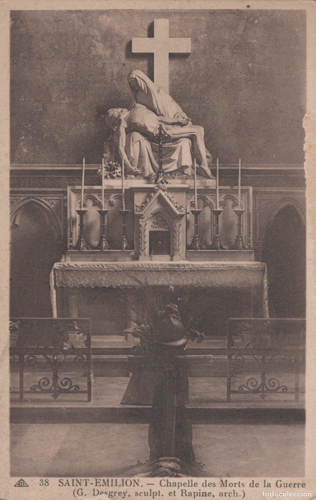 Cartoline: France Saint Emilion Chapelle des Morts de la Guerre *YAC108
