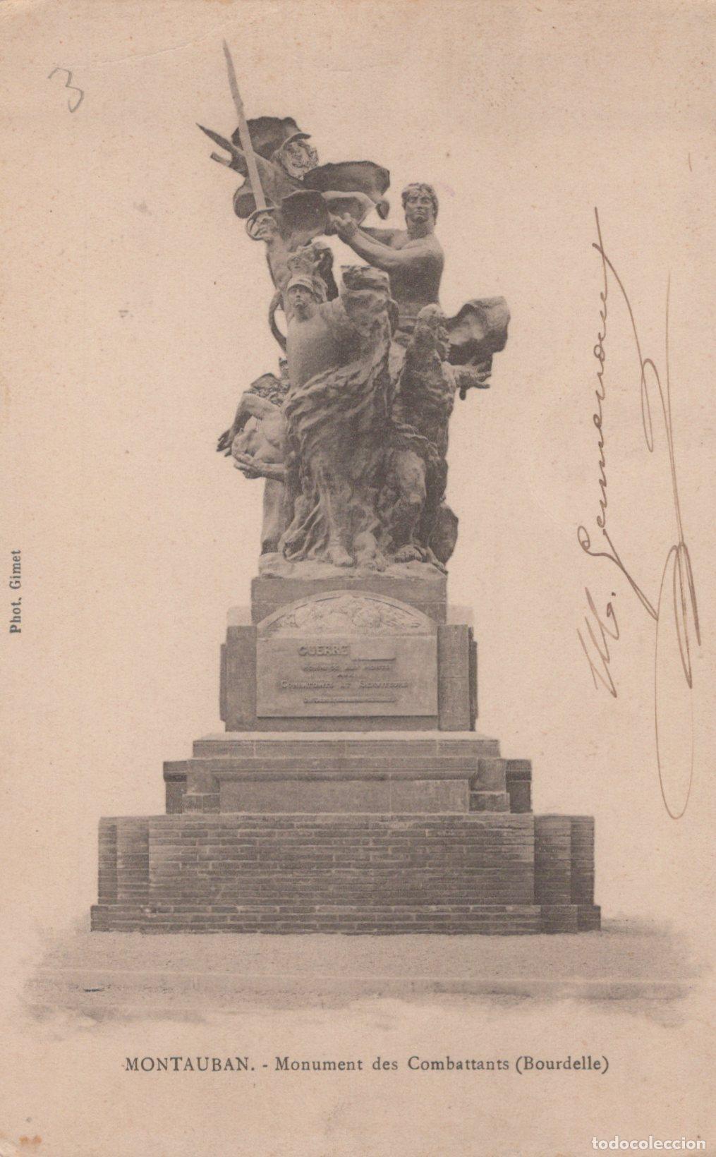 Cartoline: France Montauban Monument des Combattants Bourdelle *YAC124
