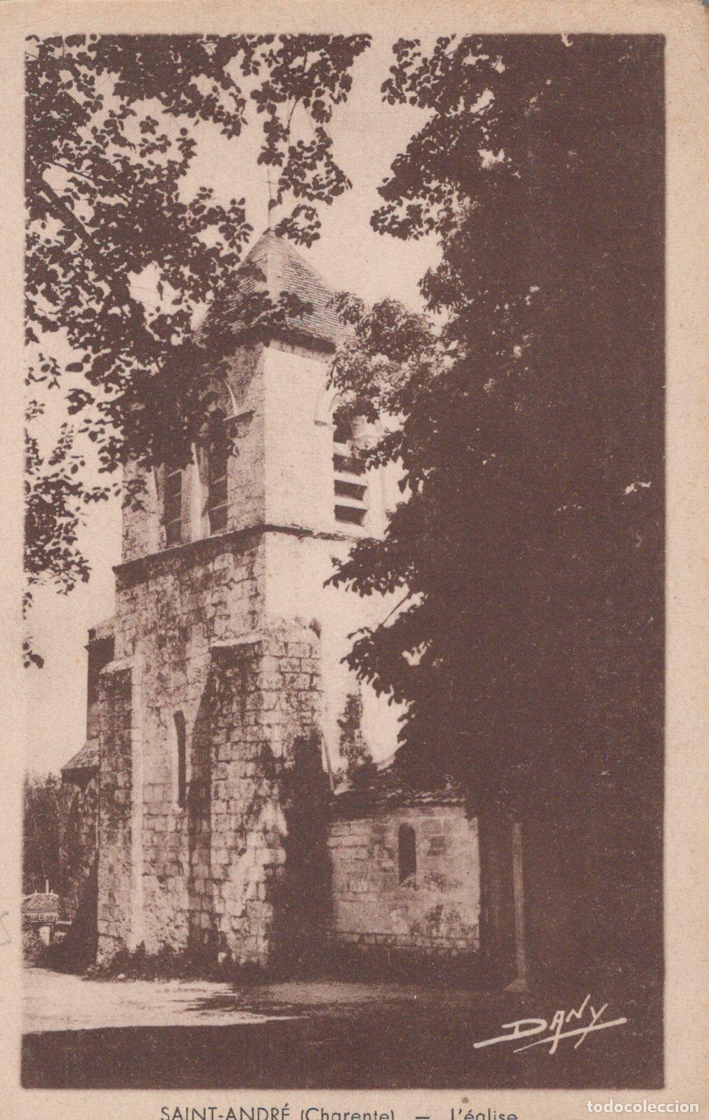 Cartes Postales: France Saint Andr&eacute; L &Eacute;glise Architecture Rurale Ancienne Post&eacute;e *YAC036