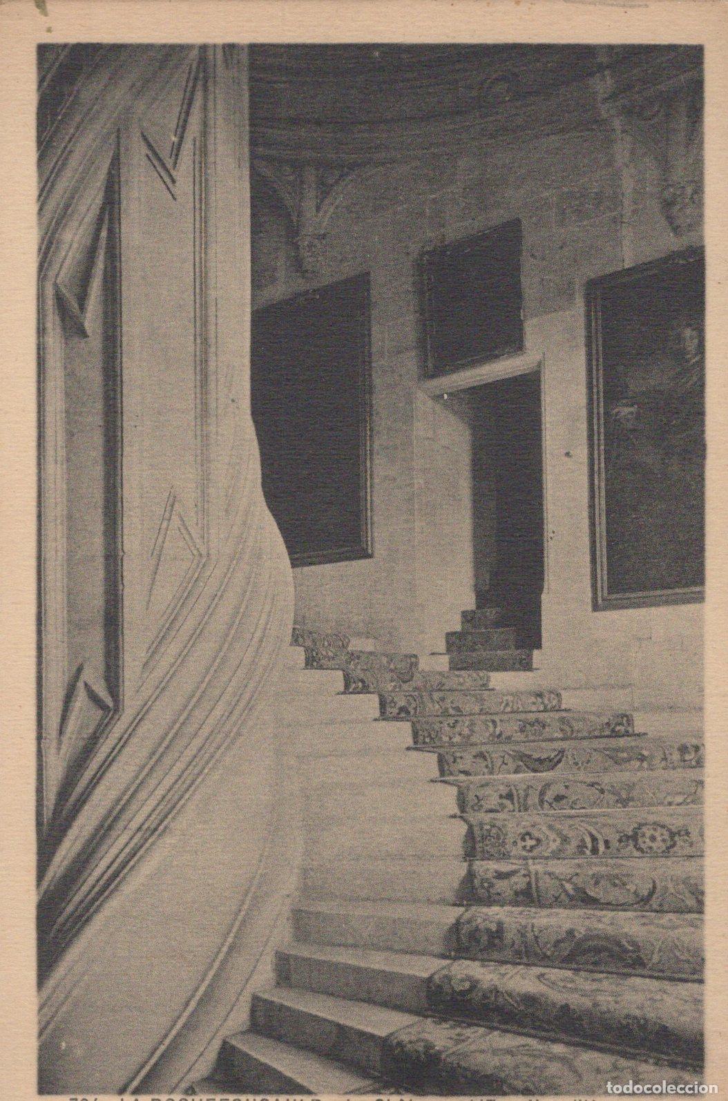 Cartes Postales: France La Rochefoucauld Escalier Lions Post&eacute;e *YAC032