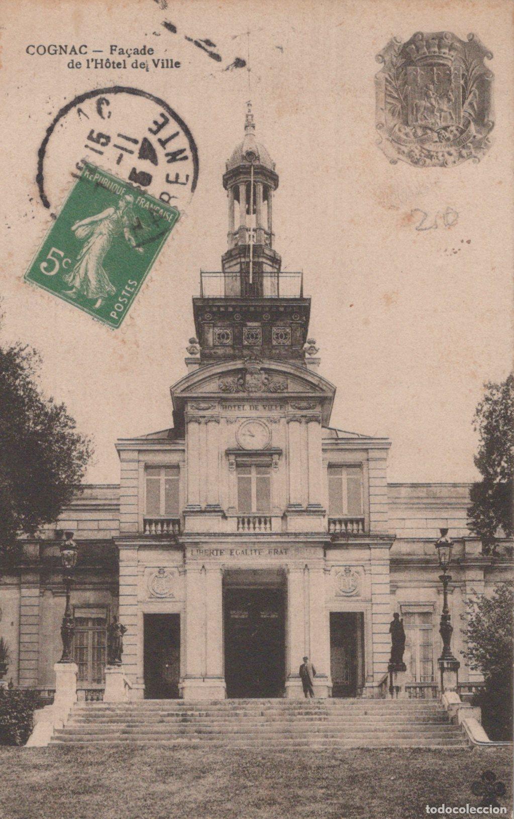 Cartes Postales: France Cognac H&ocirc;tel de Ville Architecture *YAC019