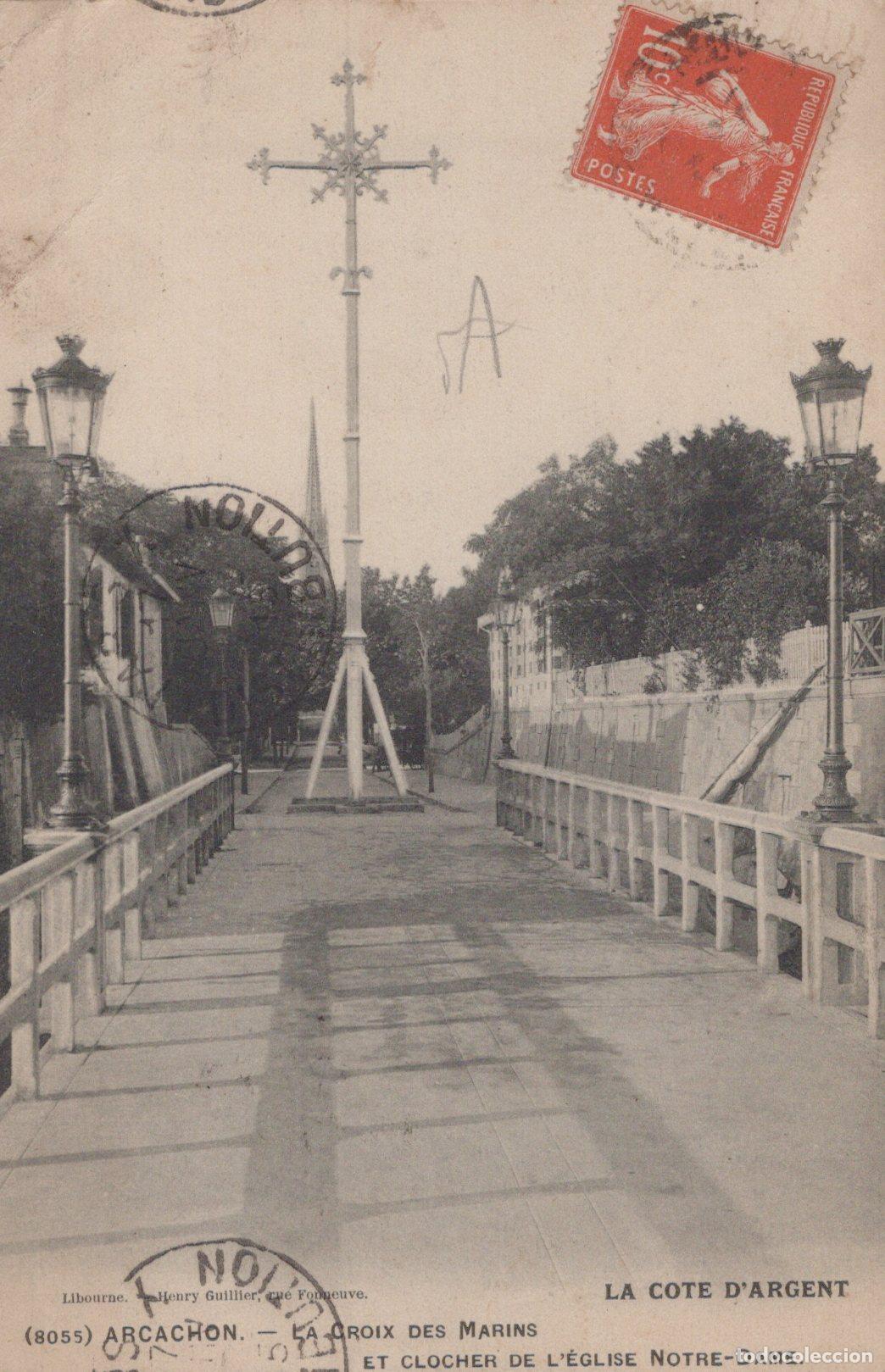 Postkarten: France Arcachon Croix des Marins Notre Dame *YAC065