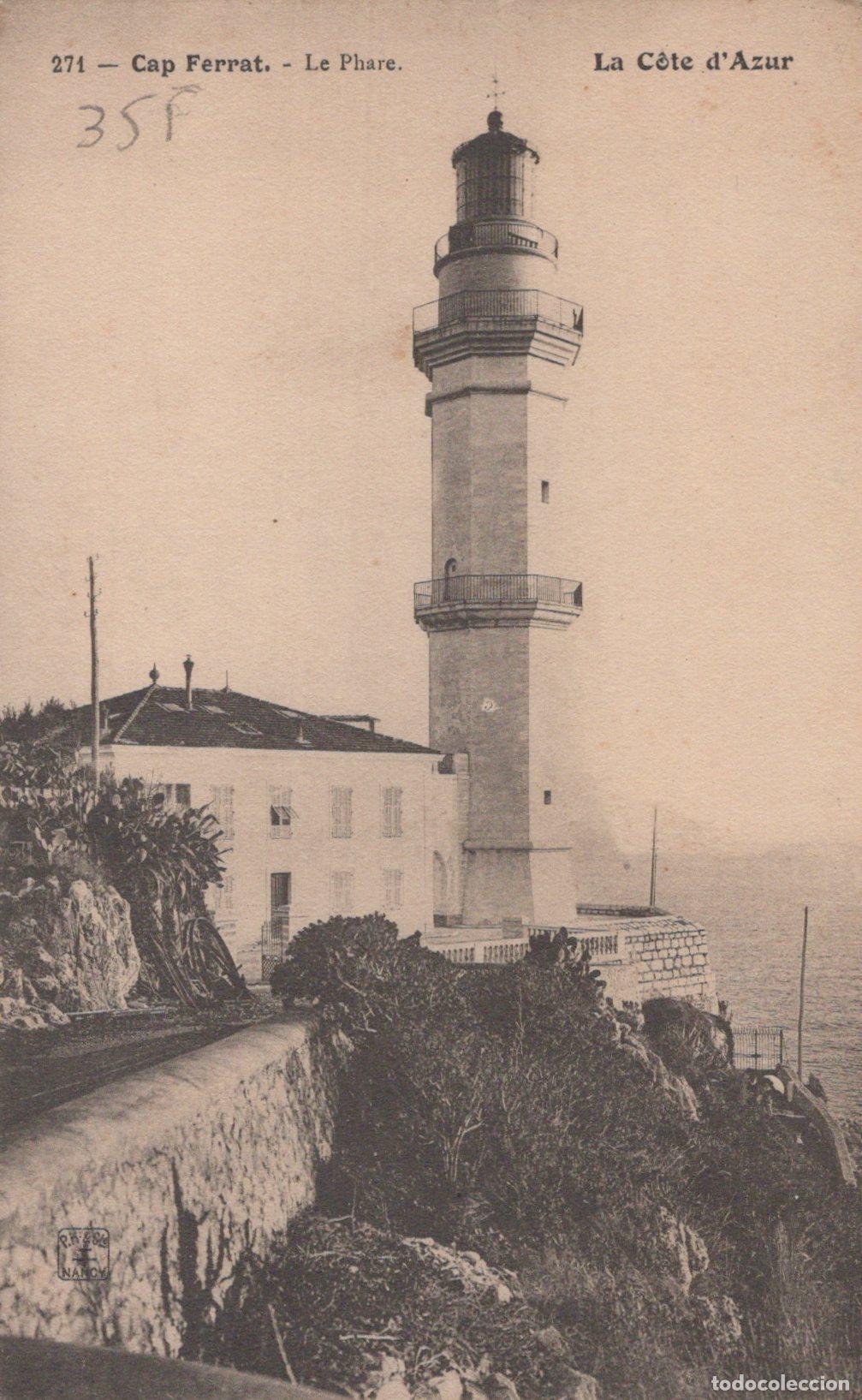 Postkarten: France Cap Ferrat C&ocirc;te D Azur le Phare Architecture C&ocirc;ti&egrave;re *YAC055