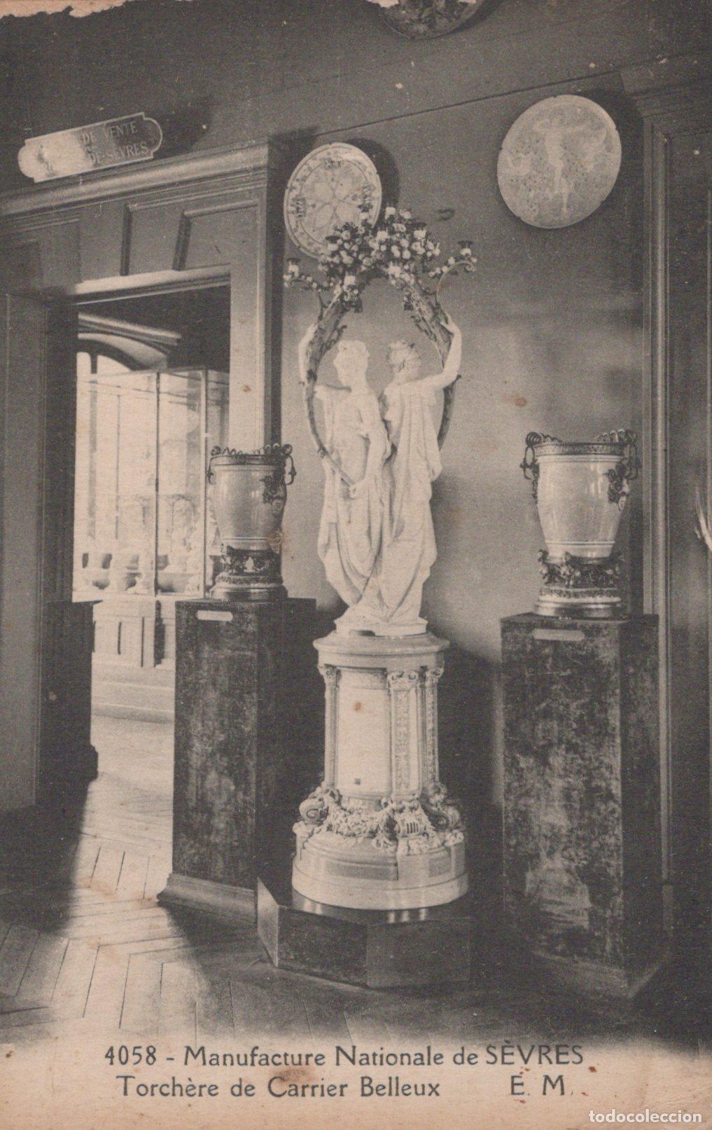 Postkarten: France S&egrave;vres &Icirc;le de Manufacture Nationale Torch&egrave;re Carrier Belleux Art *YAC053