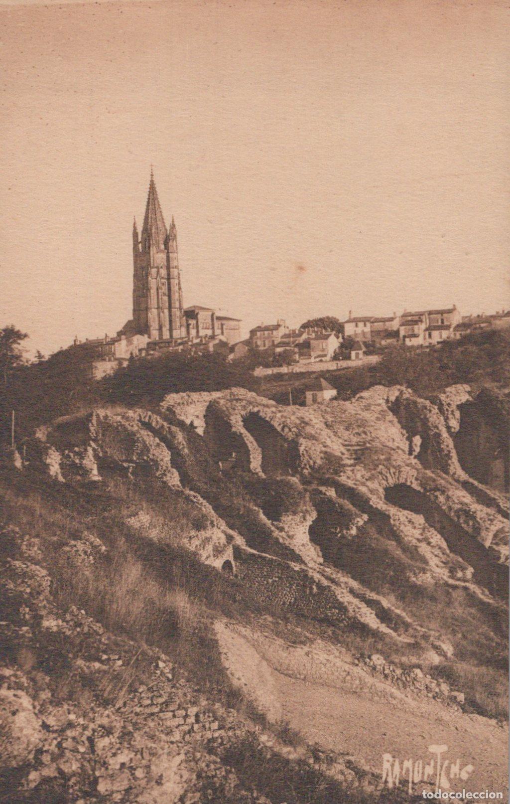 Postkarten: France Saintes Ar&egrave;nes et Cath&eacute;drale Saint Pierre Circul&eacute;e *YAC045