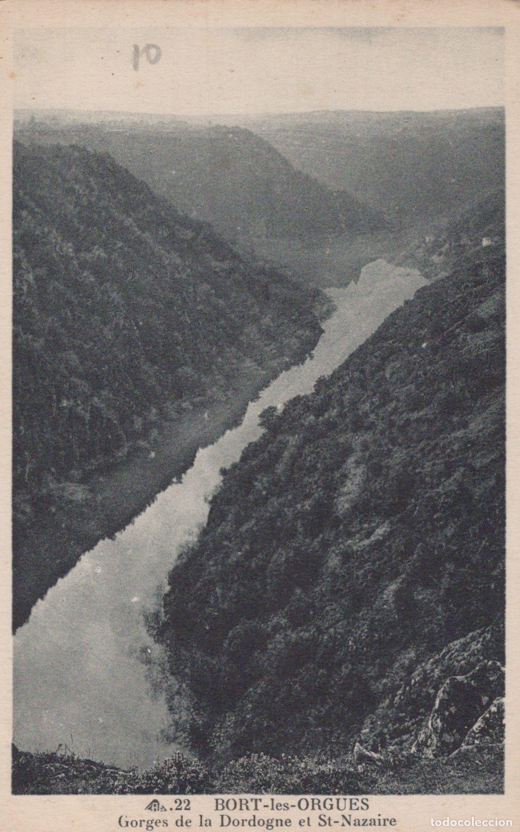 Postkarten: France Bort les Orgues Gorges Dordogne Paysage Unposted *YAC213