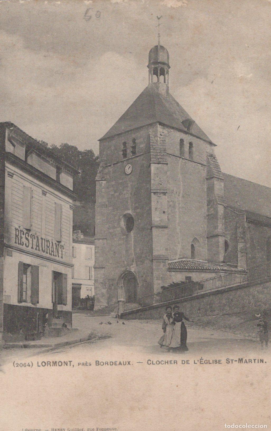Postales: France Lormont &Eacute;glise St Martin Architecture Unposted *YAC229