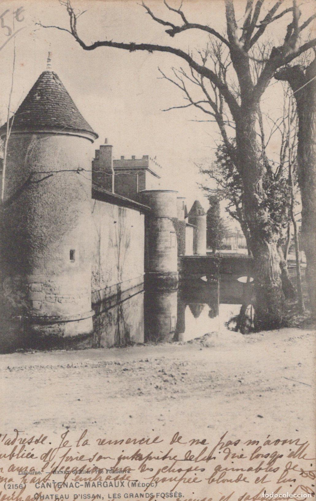 Postkarten: France Cantenac Margaux Ch&acirc;teau D Issan les Grands Foss&eacute;s *YAC005
