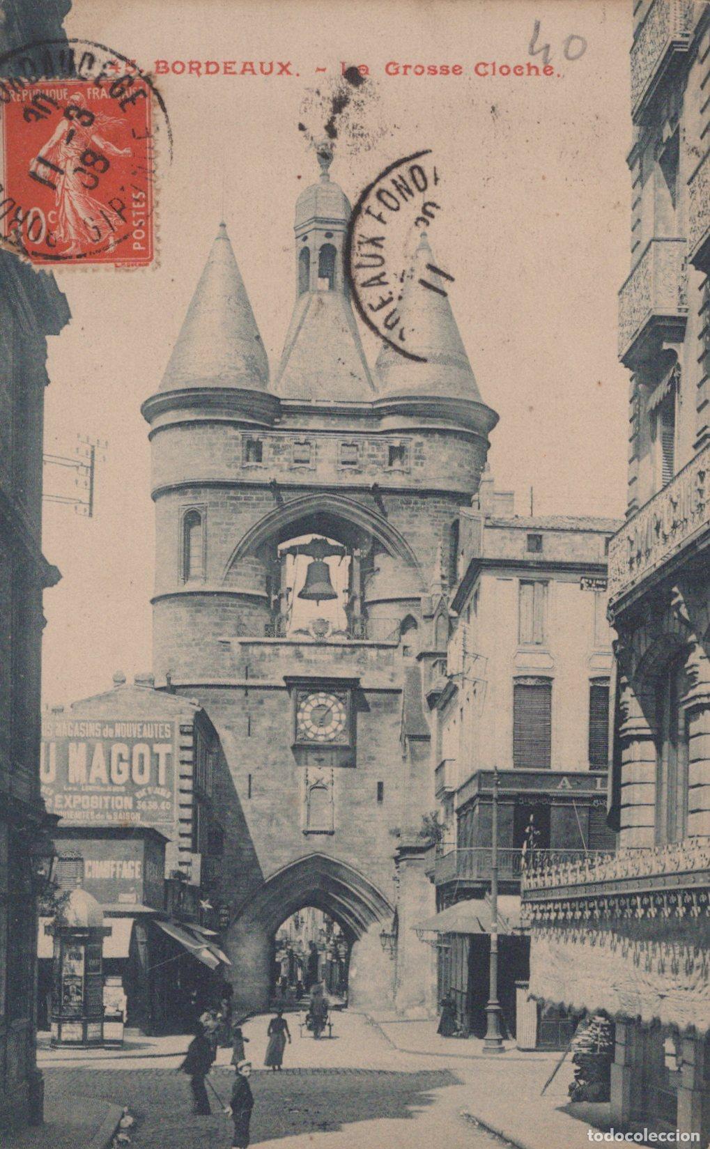 Postkarten: France Bordeaux La Grosse Cloche Porte M&eacute;di&eacute;vale Architecture Post&eacute;e *YAC263