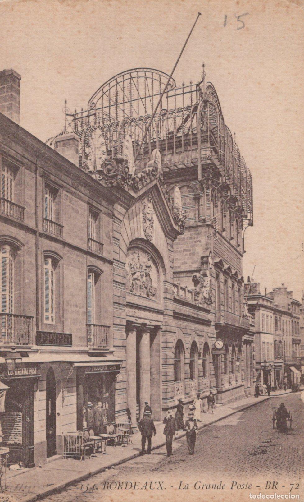 Postkarten: France Bordeaux La Grande Poste Architecture Unposted *YAC273