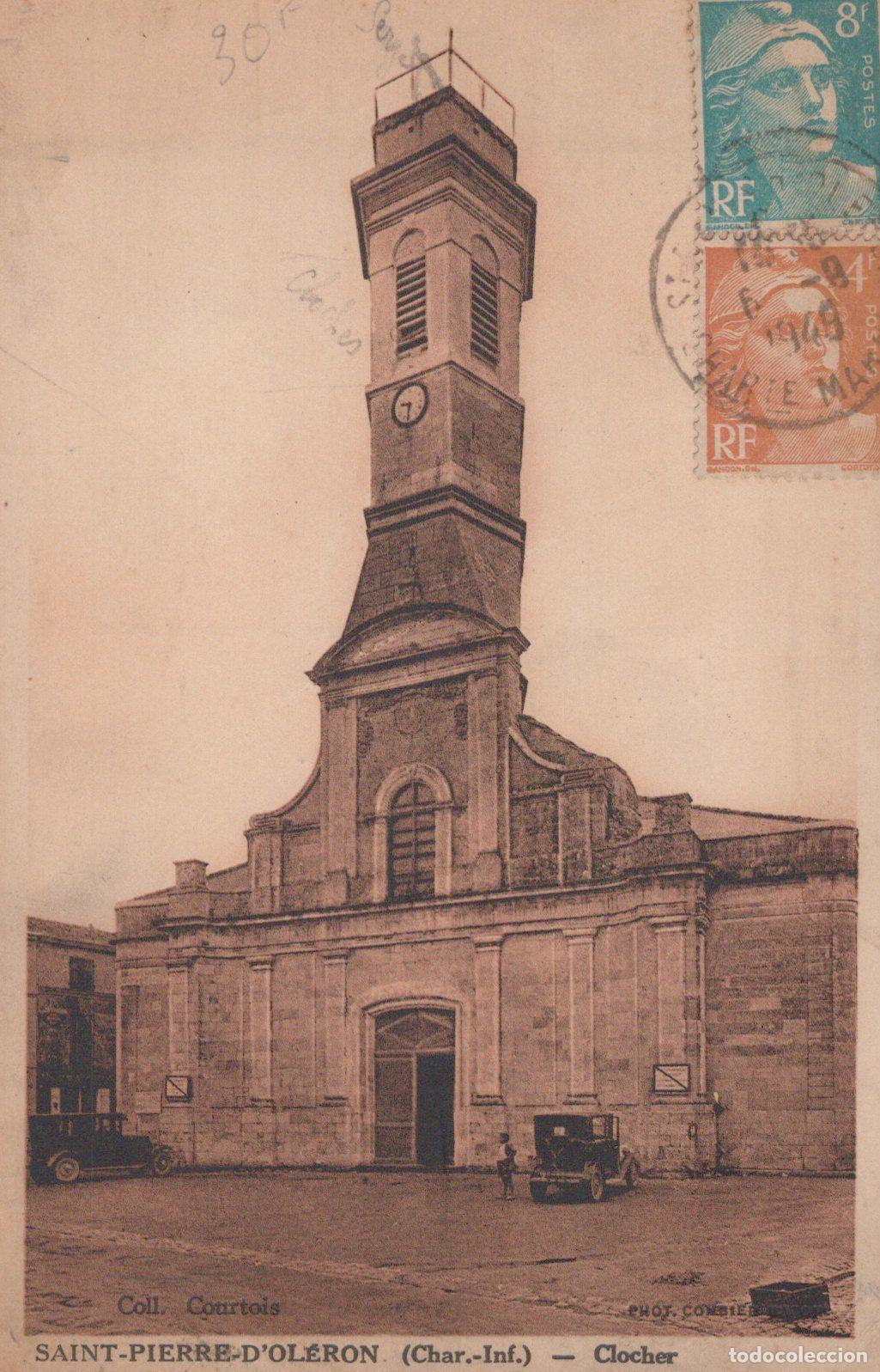 Cartes Postales: France Saint Pierre D Oleron Charente M &Eacute;glise Saint Pierre Clocher *YAC308