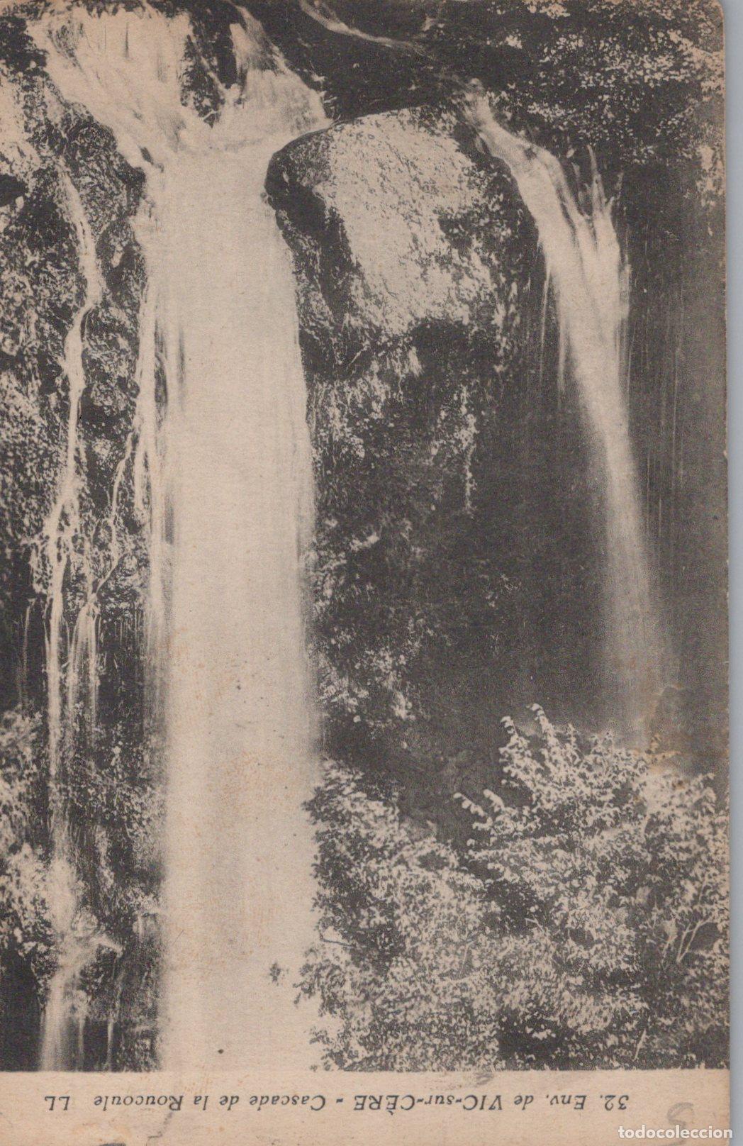 Postais: France VIC sur C&egrave;re Cascade de la Roucoule Paysage Naturel *YAC311