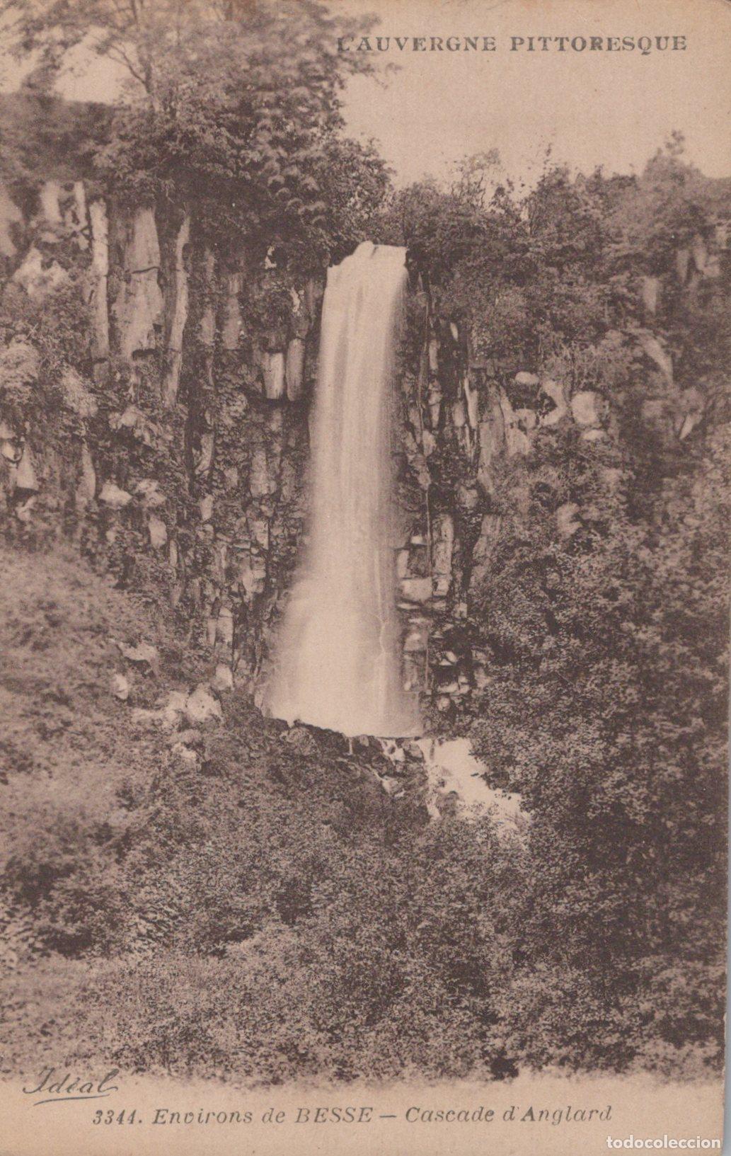 Postales: France Besse Cascade D Anglard Paysage Naturel Unposted *YAC330