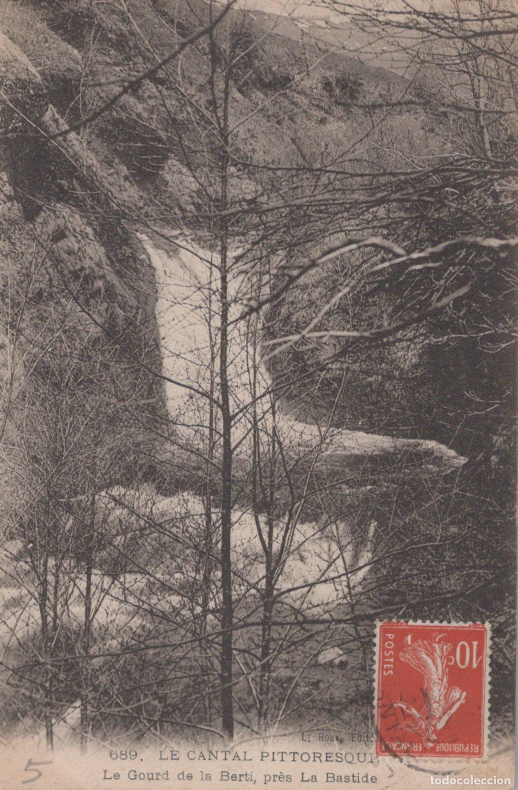 Postales: France La Bastide Cascade Gourd de la Berti Paysage *YAC341