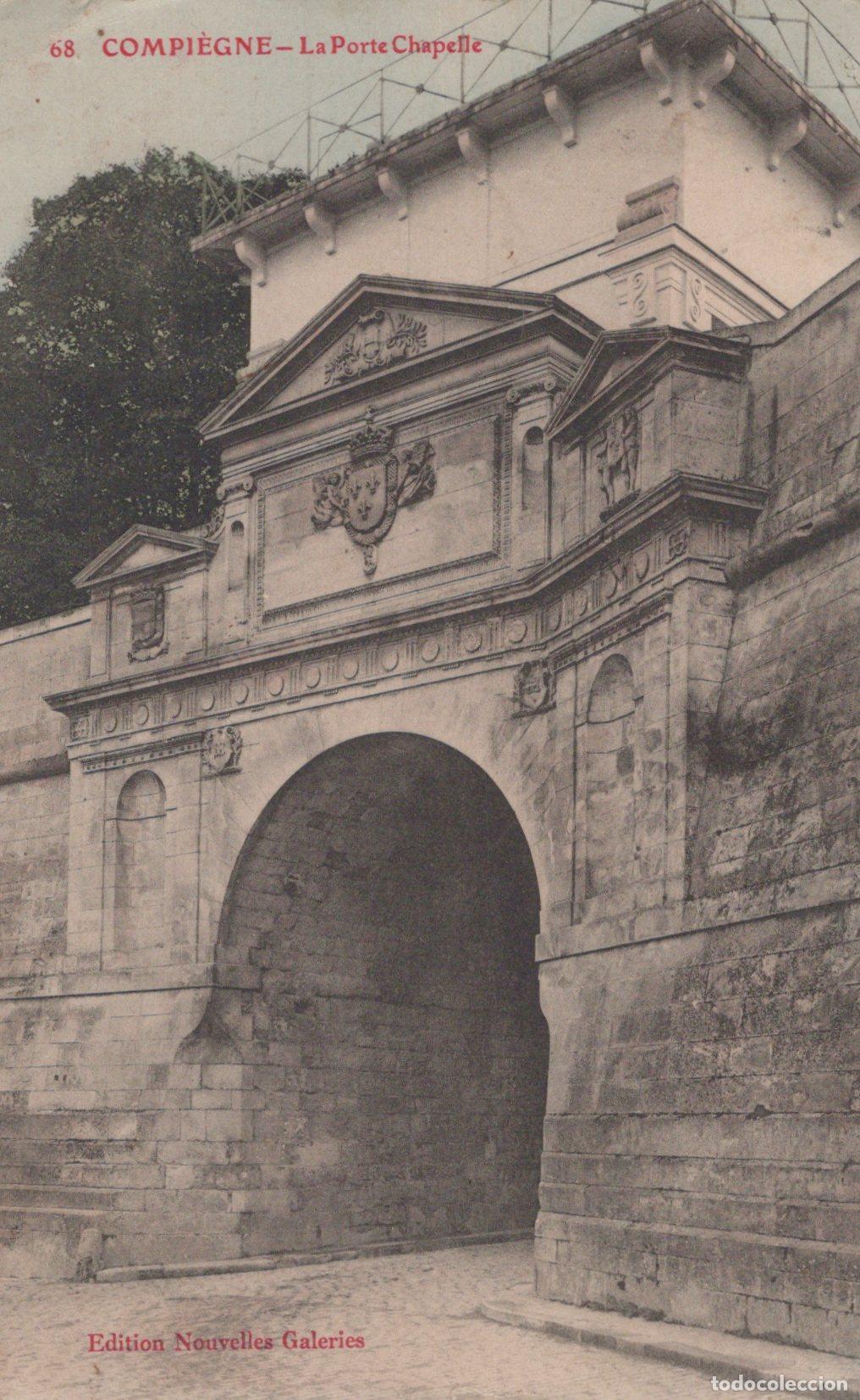 Postales: France Compi&egrave;gne Hauts de Porte Chapelle Architecture M&eacute;di&eacute;vale *YAC356