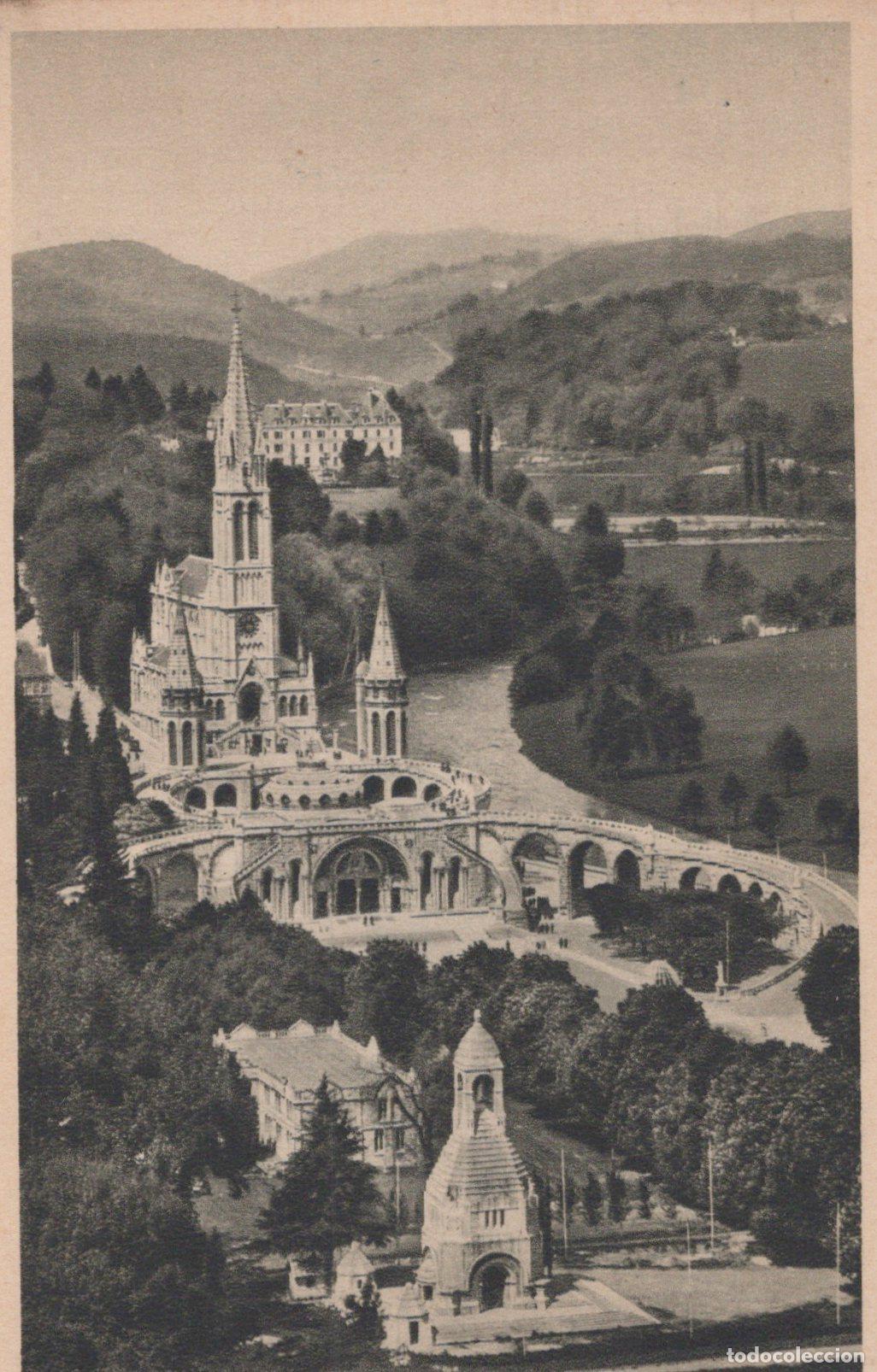 Postales: France Lourdes Basilique Notre Dame Monument *YAC353