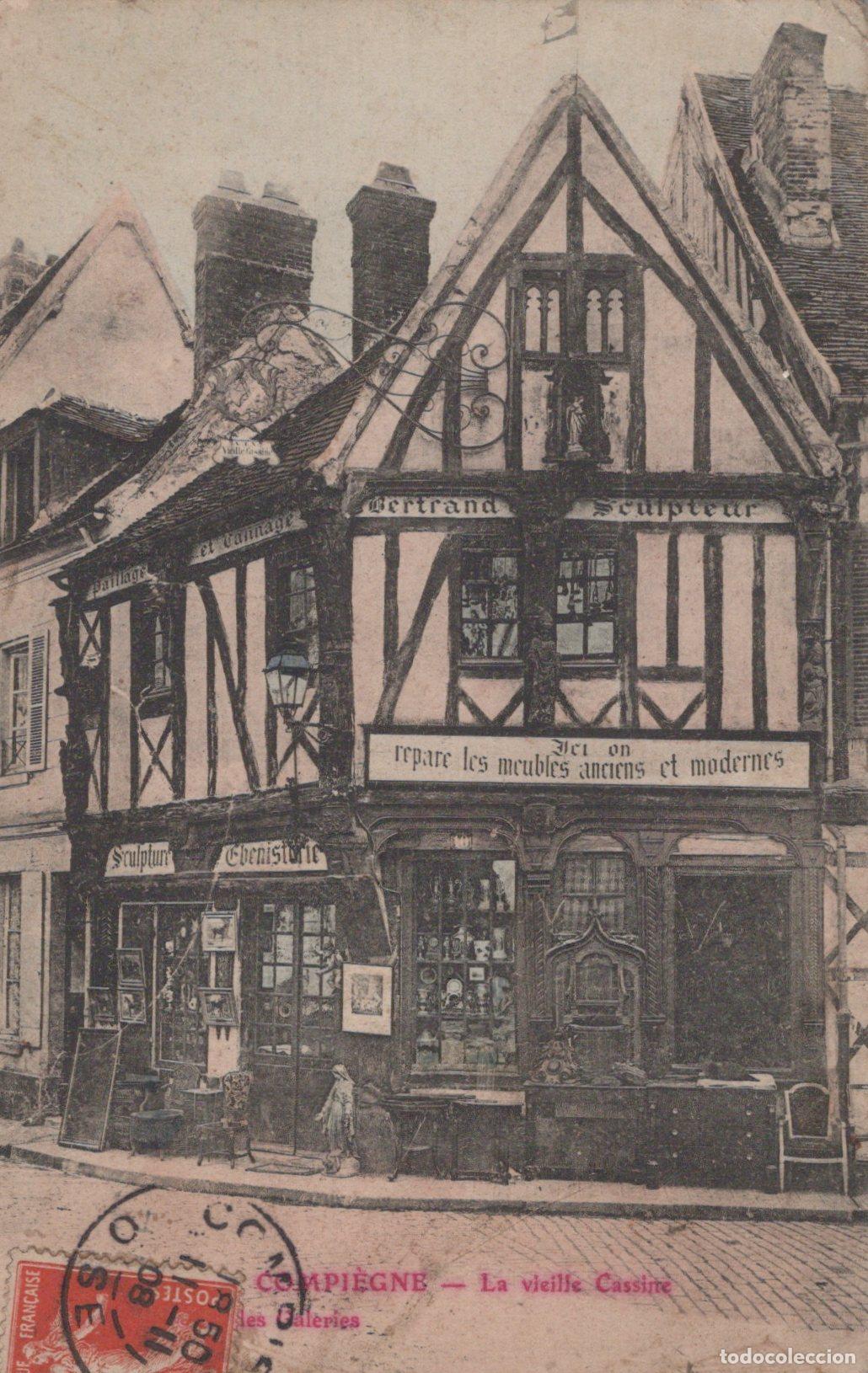 Postales: France Compi&egrave;gne La Vieille Cassine Maisons &Agrave; Colombages *YAC355