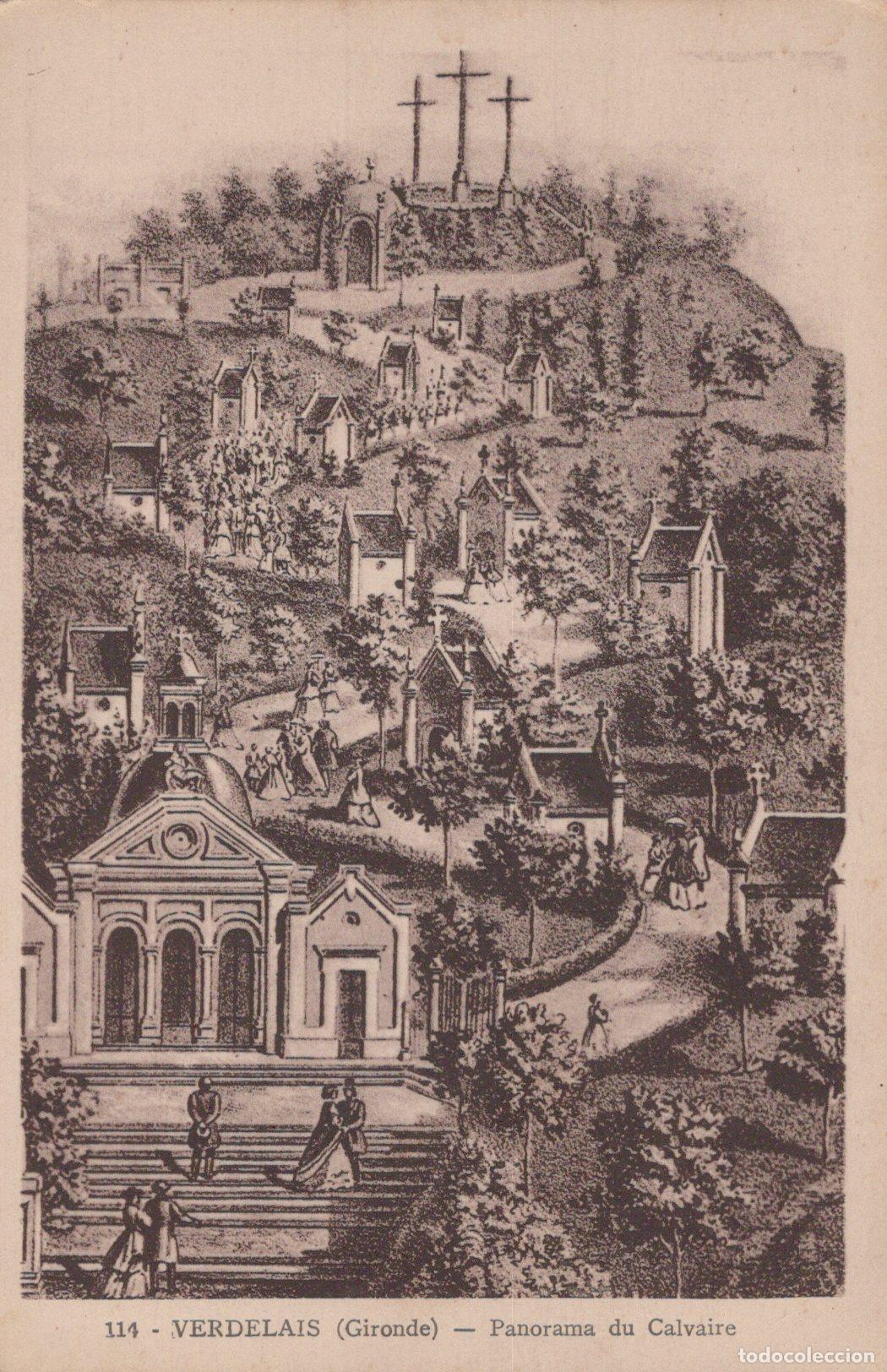 Cartes Postales: France Verdelais Calvaire Architecture Religieuse Unposted *YAC373