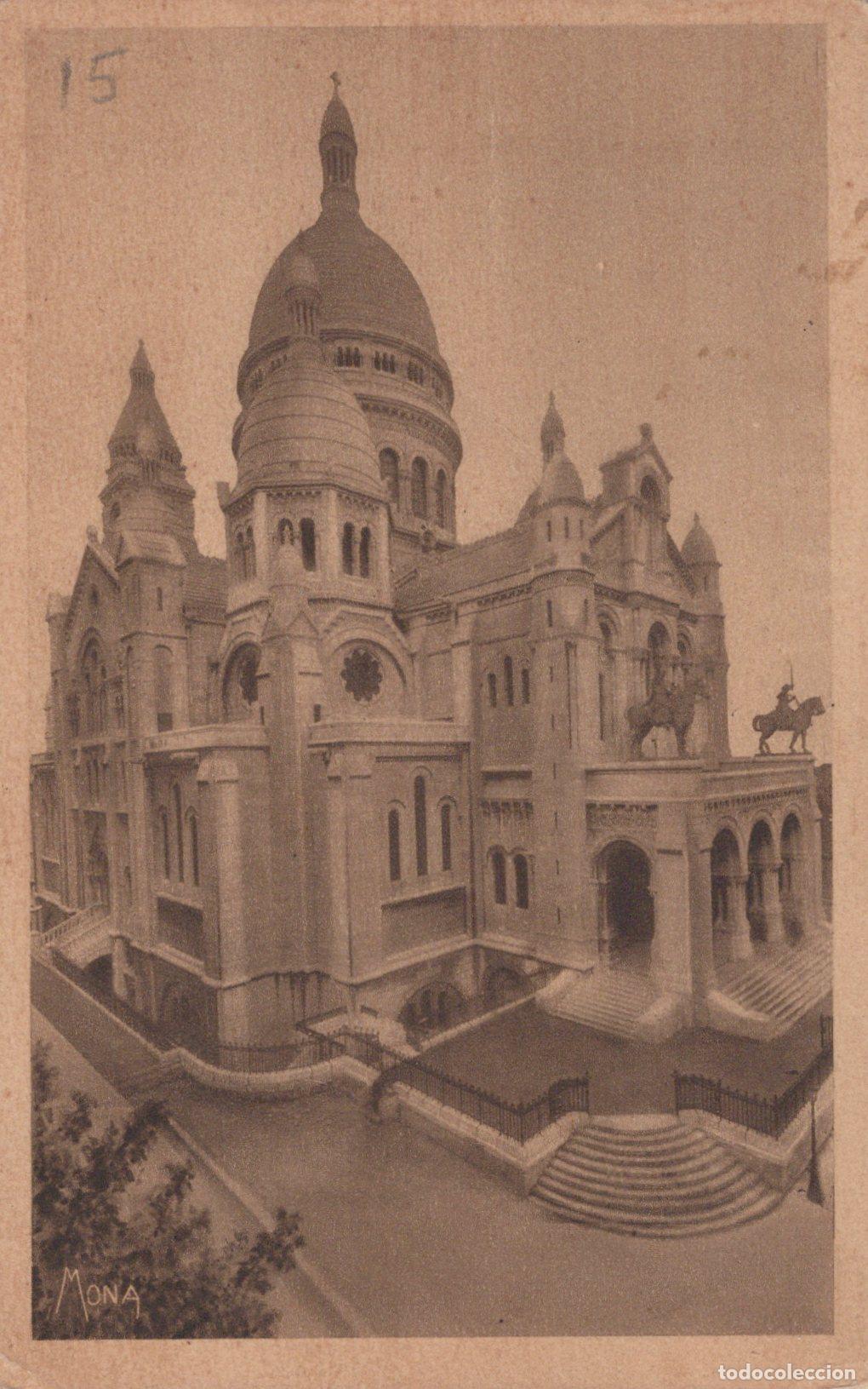 Cartes Postales: France Paris &Icirc;le de Sacr&eacute; C&oelig;ur Montmartre Architecture Unposted *YAC386