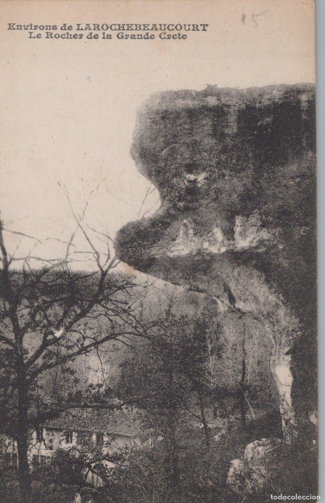 Cartoline: France Larochebeaucourt Le Rocher de la Grande Cr&ecirc;te Paysage Affranchie *YAC404