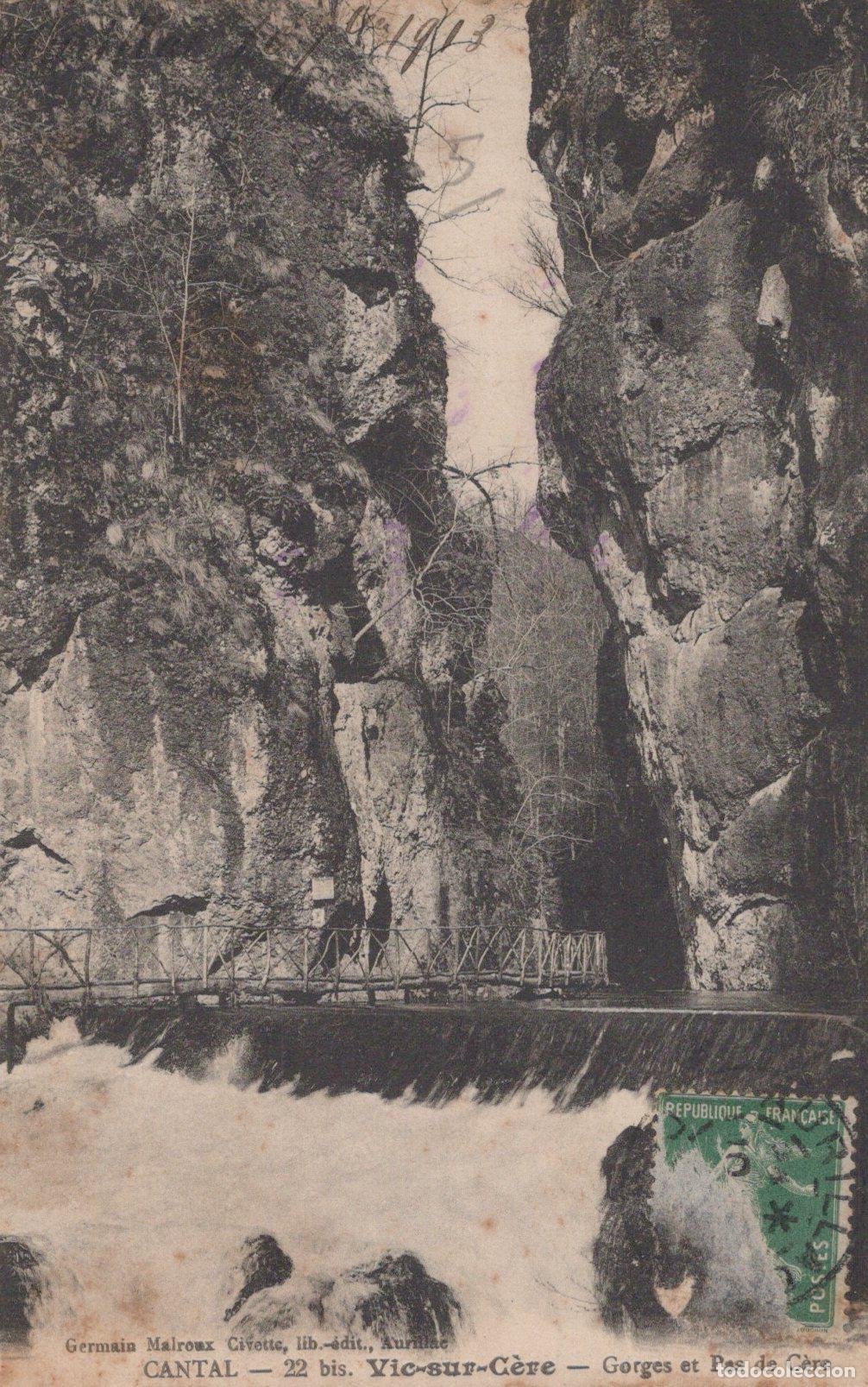 Postkarten: France VIC sur C&egrave;re Gorges et Pas de C&egrave;re Paysage *YAC312