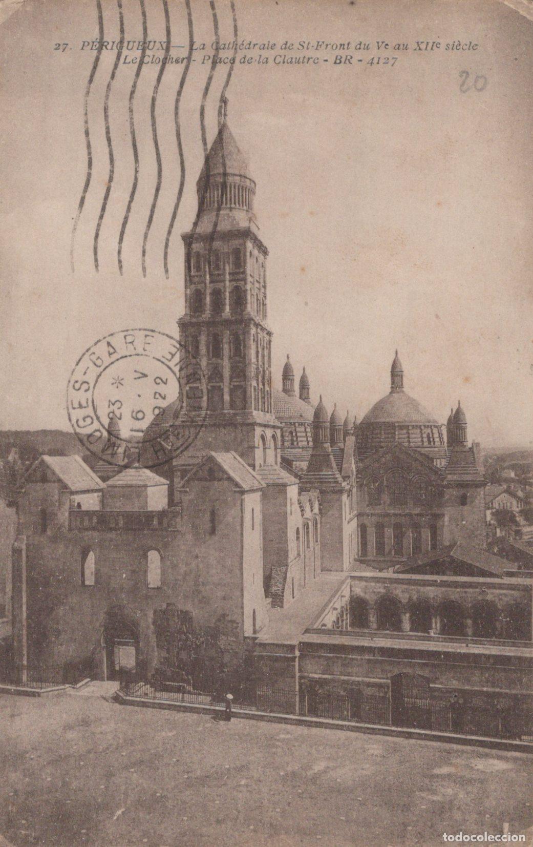 Cartoline: France P&eacute;rigueux Cath&eacute;drale Saint Front Clocher et Place de la Clautre *YAC412