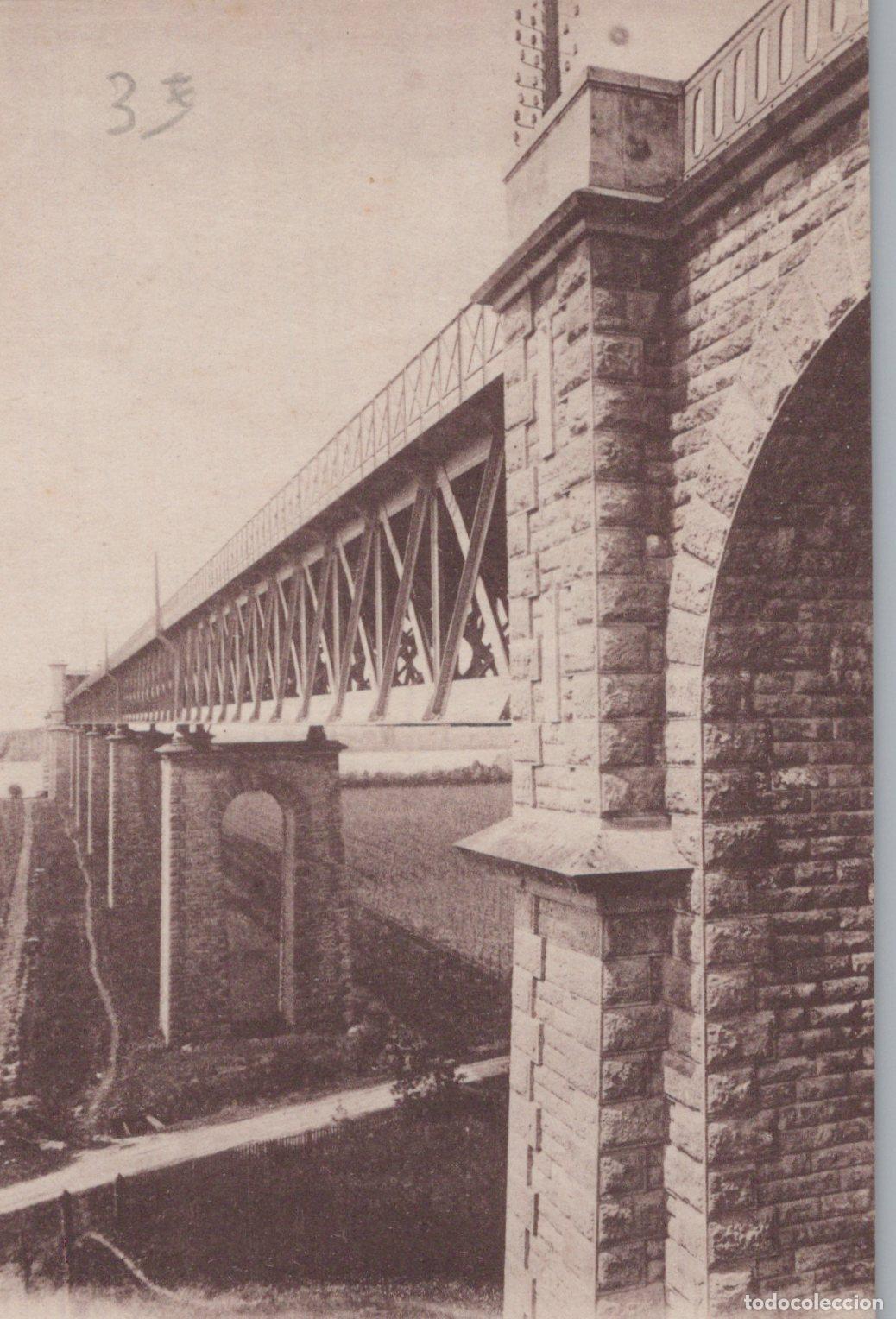 Cartoline: France Viaduc Ferroviaire en Pierre et M&eacute;tal Campagne Unposted *YAC443
