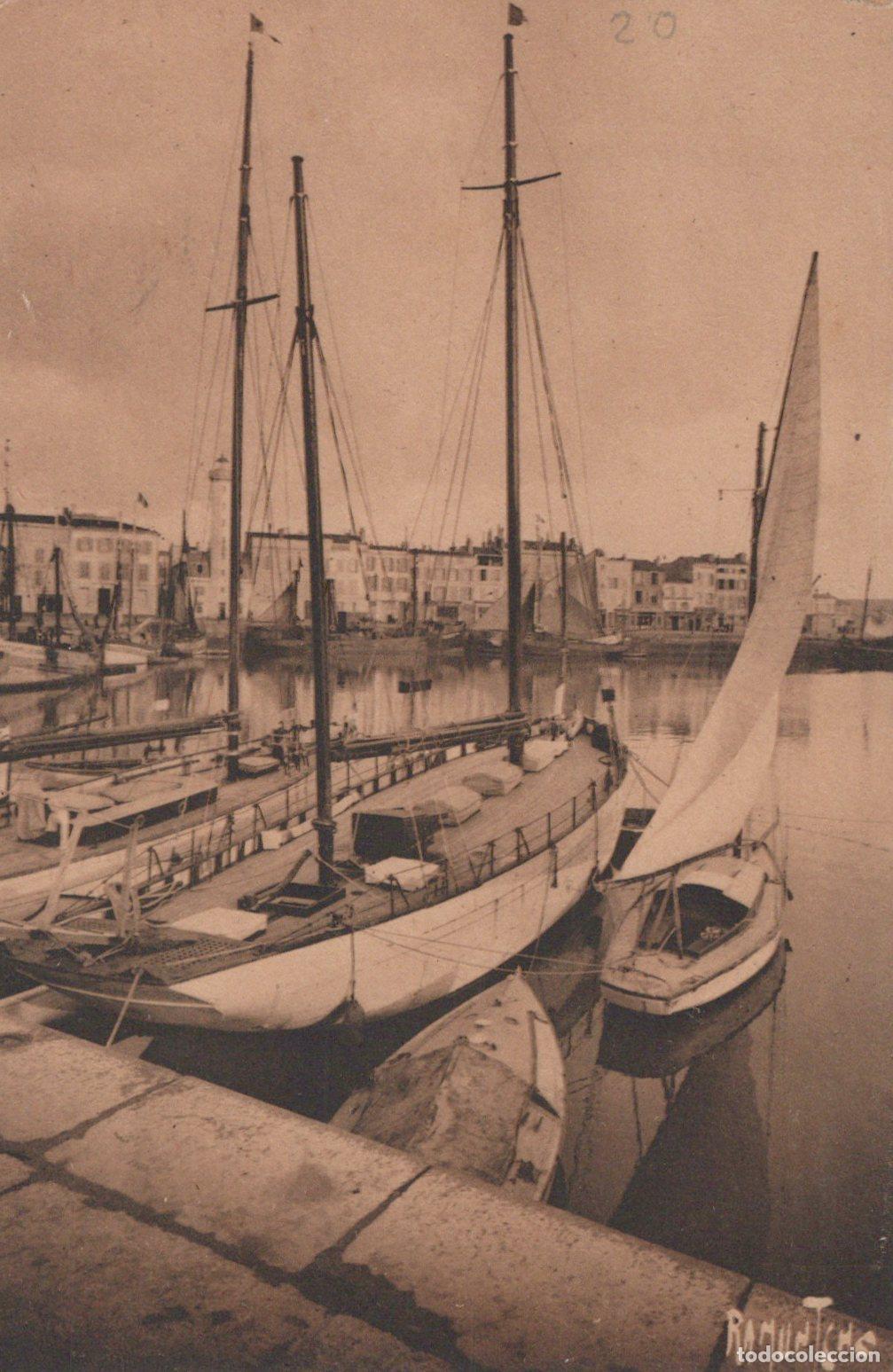 Cartoline: France La Rochelle Port Vieux Voiliers Sc&egrave;ne *YAC452