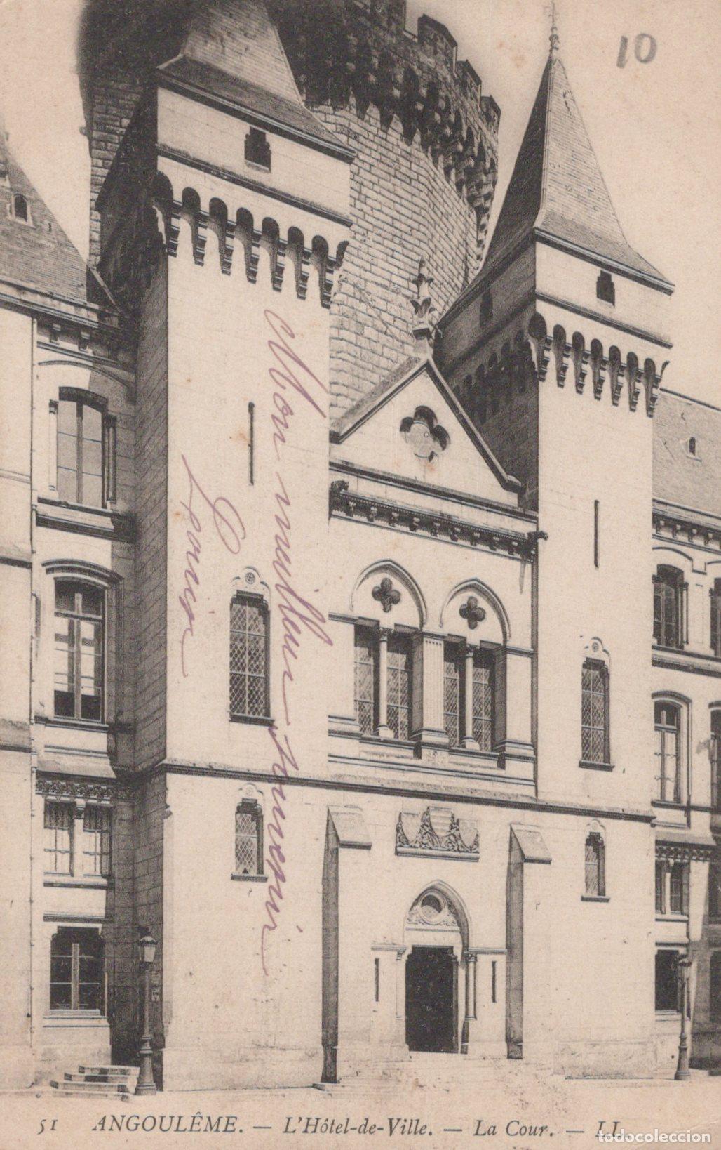 Cartoline: France Angouleme H&ocirc;tel de Ville Architecture Historique *YAC455