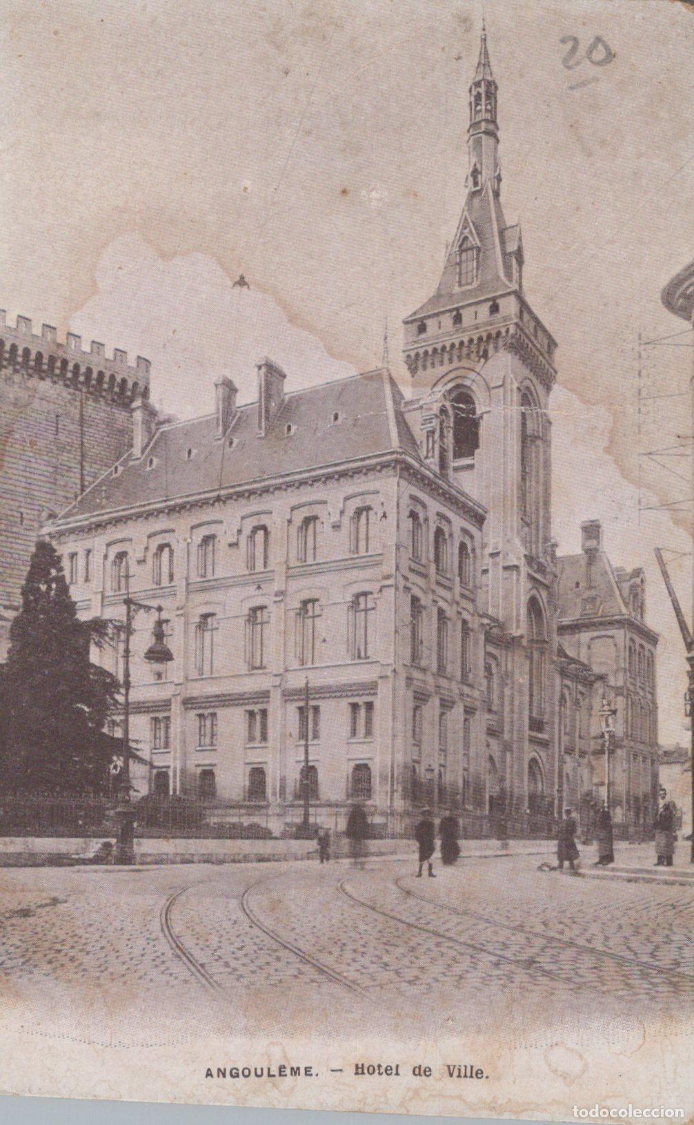 Cartoline: France Angouleme H&ocirc;tel de Ville Architecture Post&eacute;e *YAC457