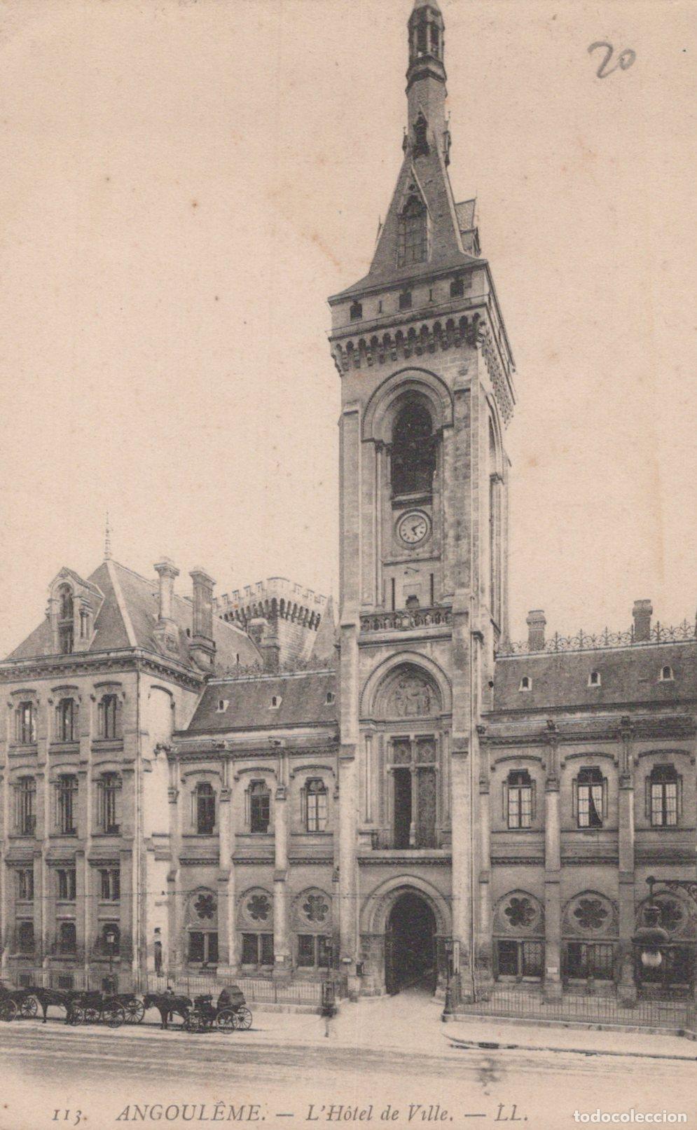 Cartoline: France Angoul&ecirc;me L H&ocirc;tel de Ville Architecture Unposted *YAC465