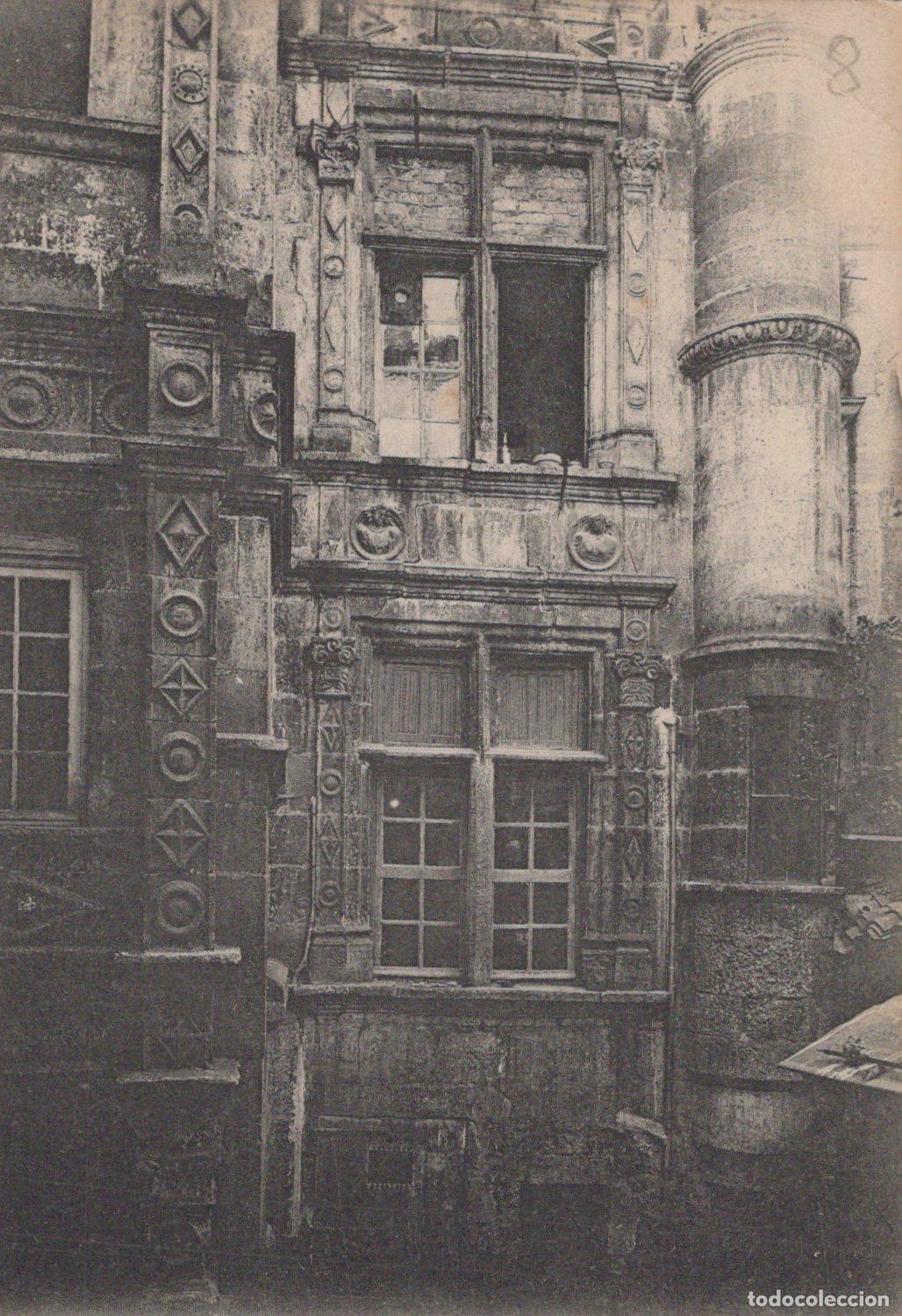 Postkarten: France Fa&ccedil;ade Architecturale Orn&eacute;e D&eacute;tails Sculpt&eacute;s Renaissance Unposted *YAC478